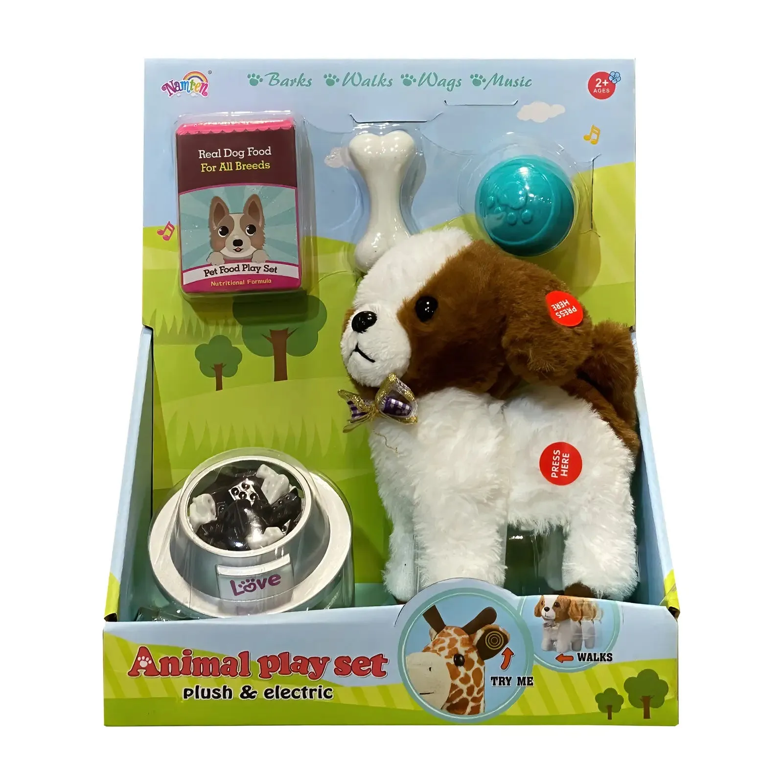 Interactive Pet Dog Playset