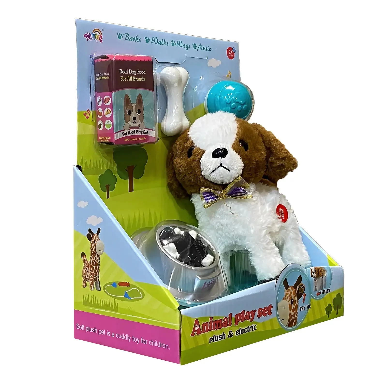 Interactive Pet Dog Playset