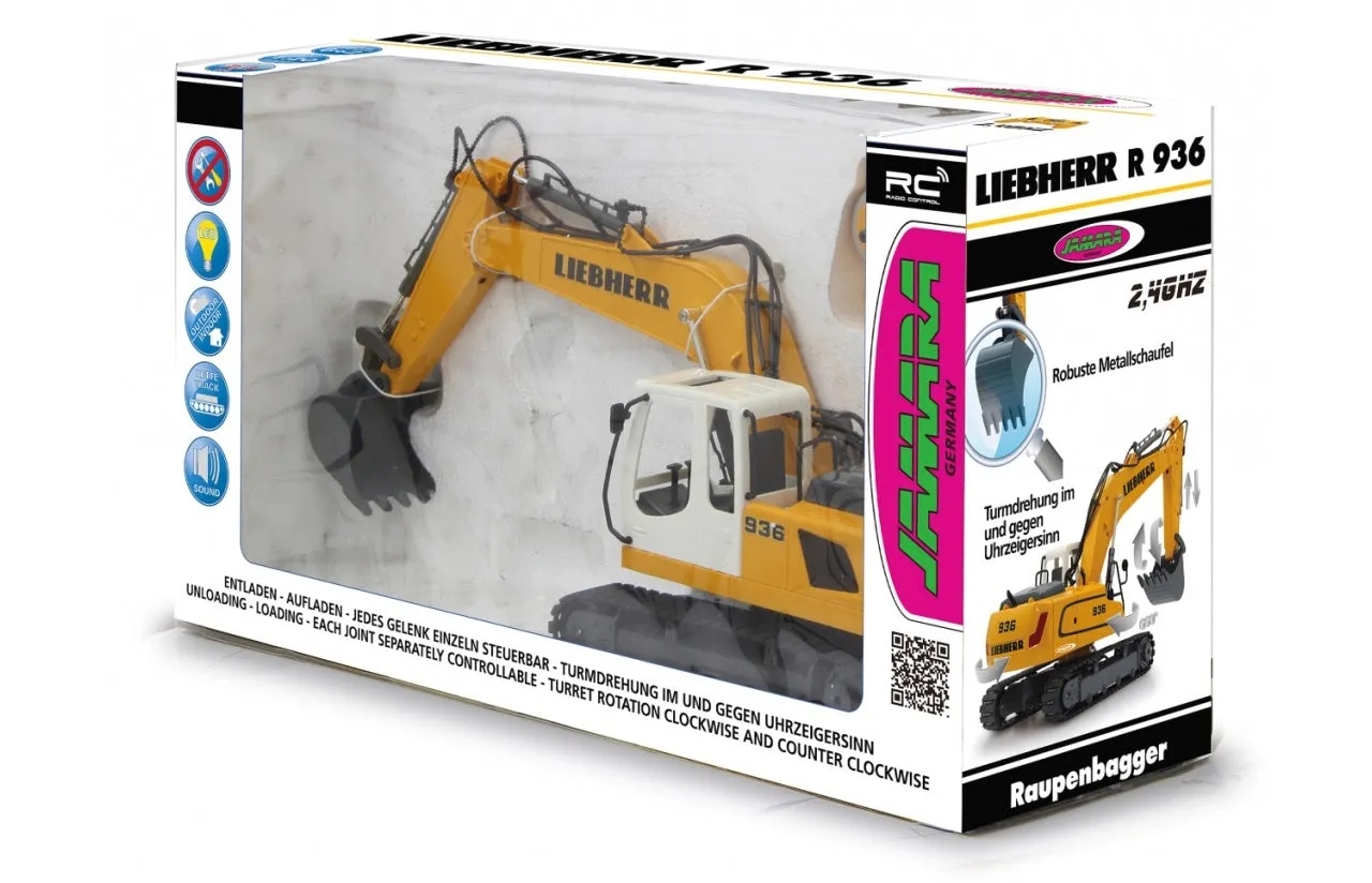 Jamara 1:20 Remote Control Liebherr Excavator