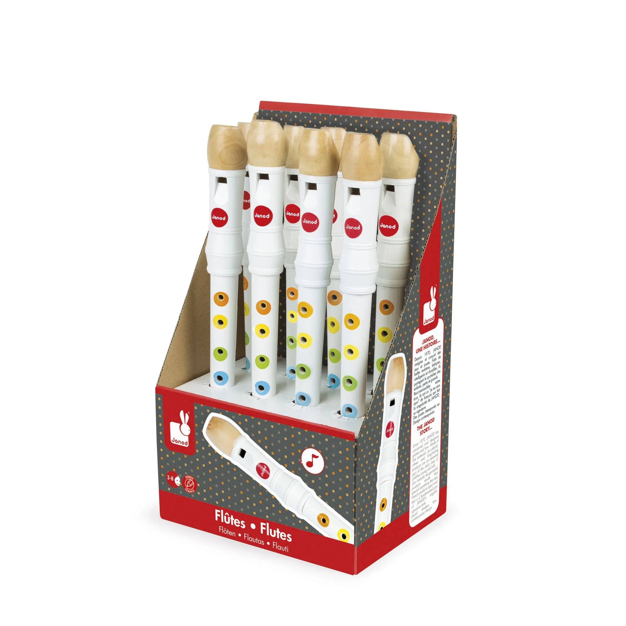 Janod Confetti Flute
