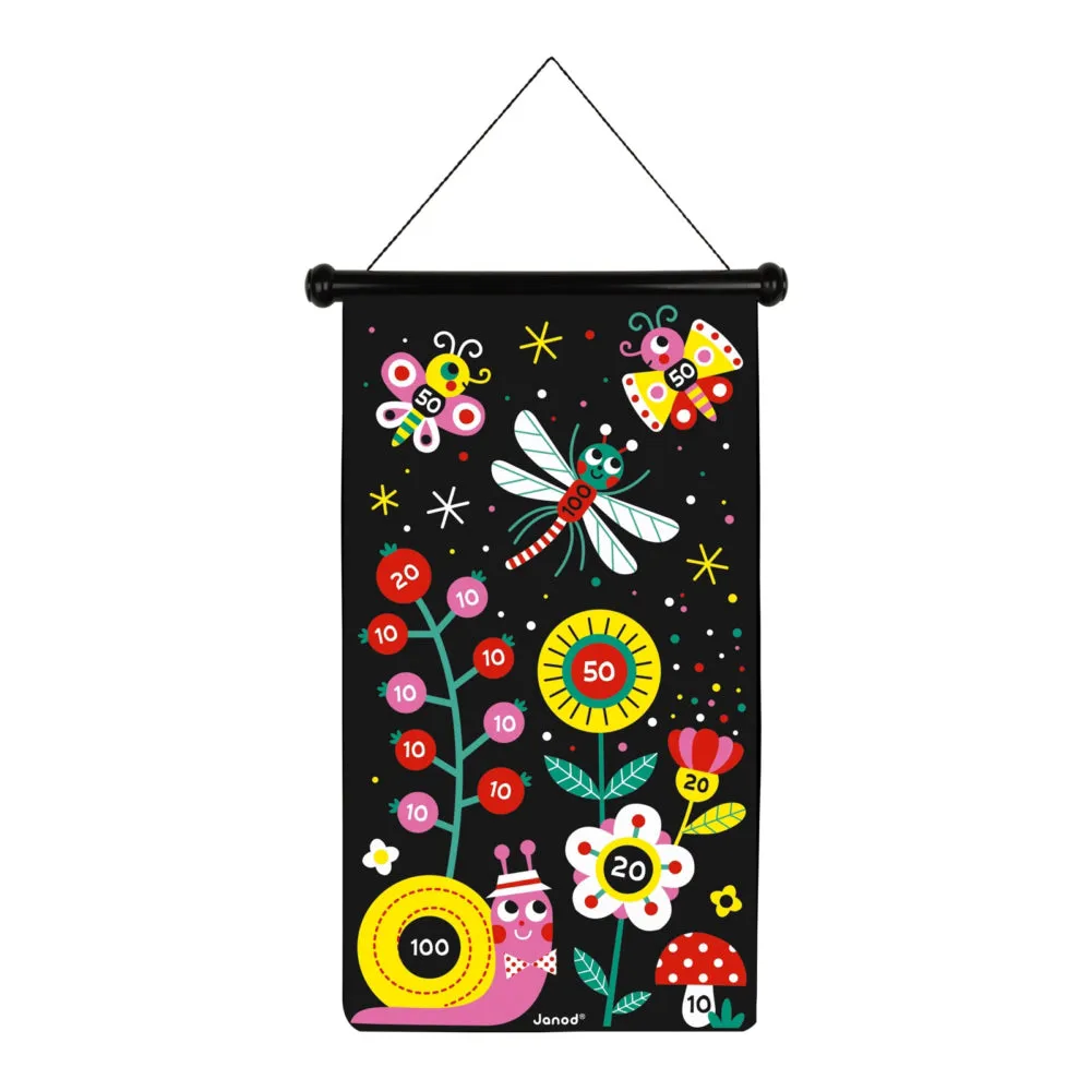 Janod Magnetic Dart Game - Garden