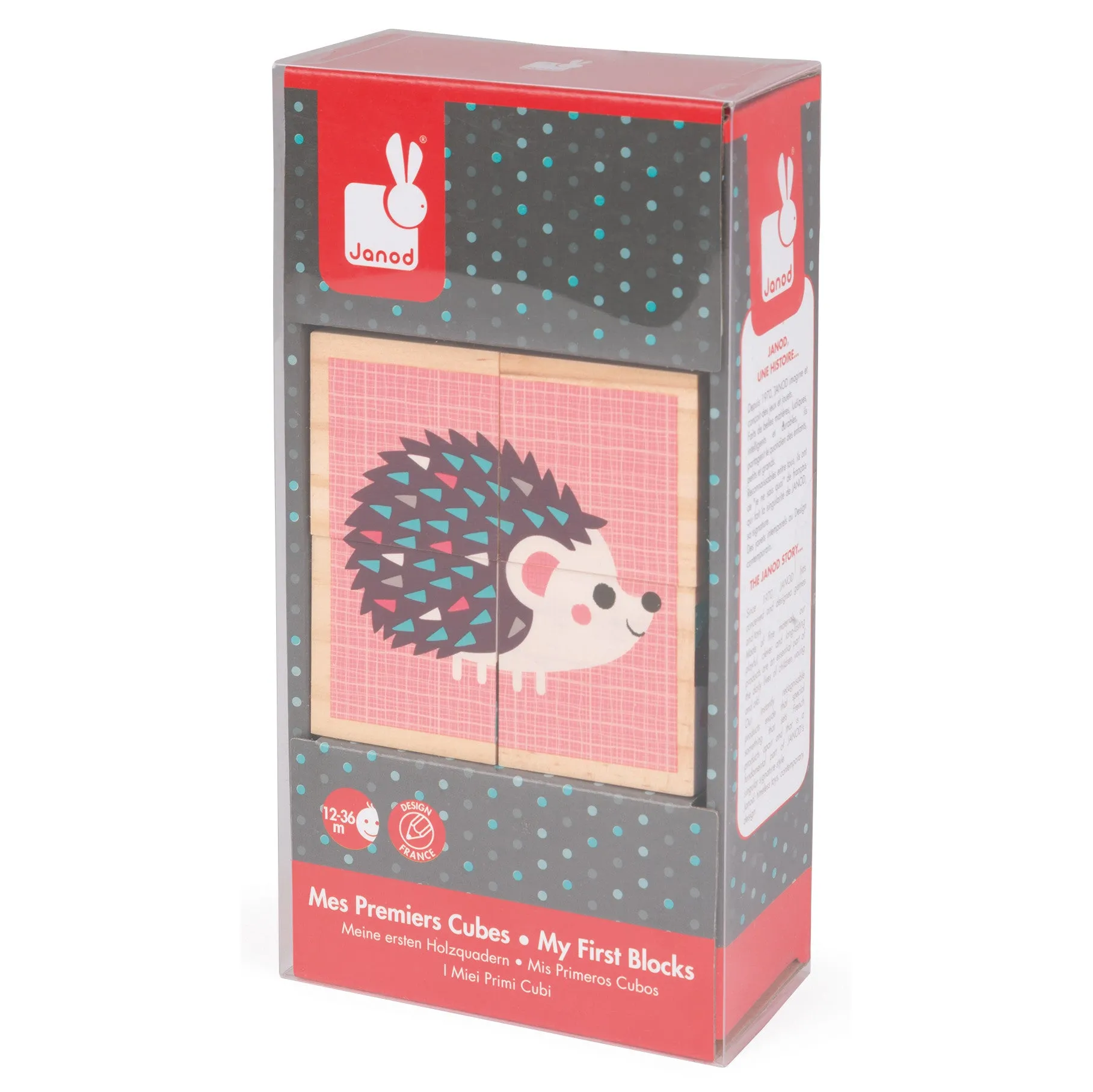 Janod My First Blocks Baby Animals