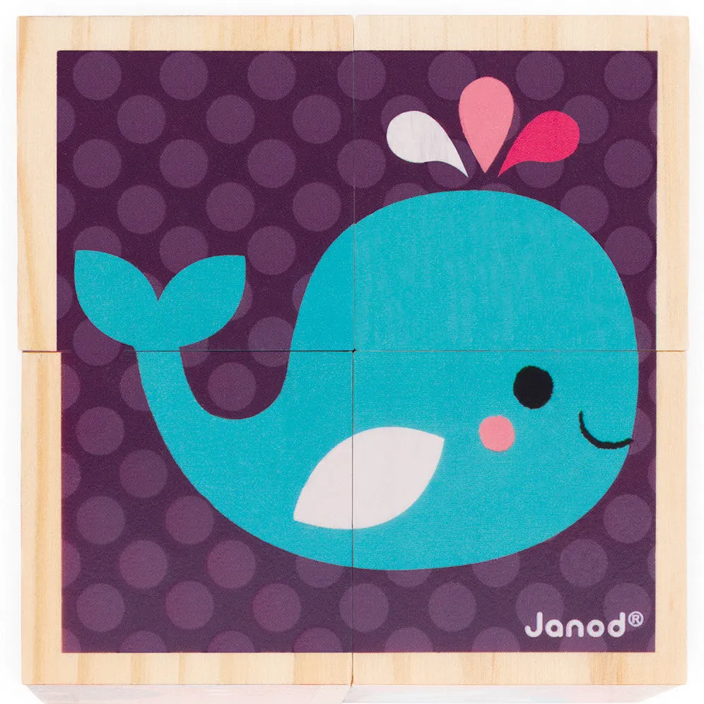 Janod My First Blocks Baby Animals