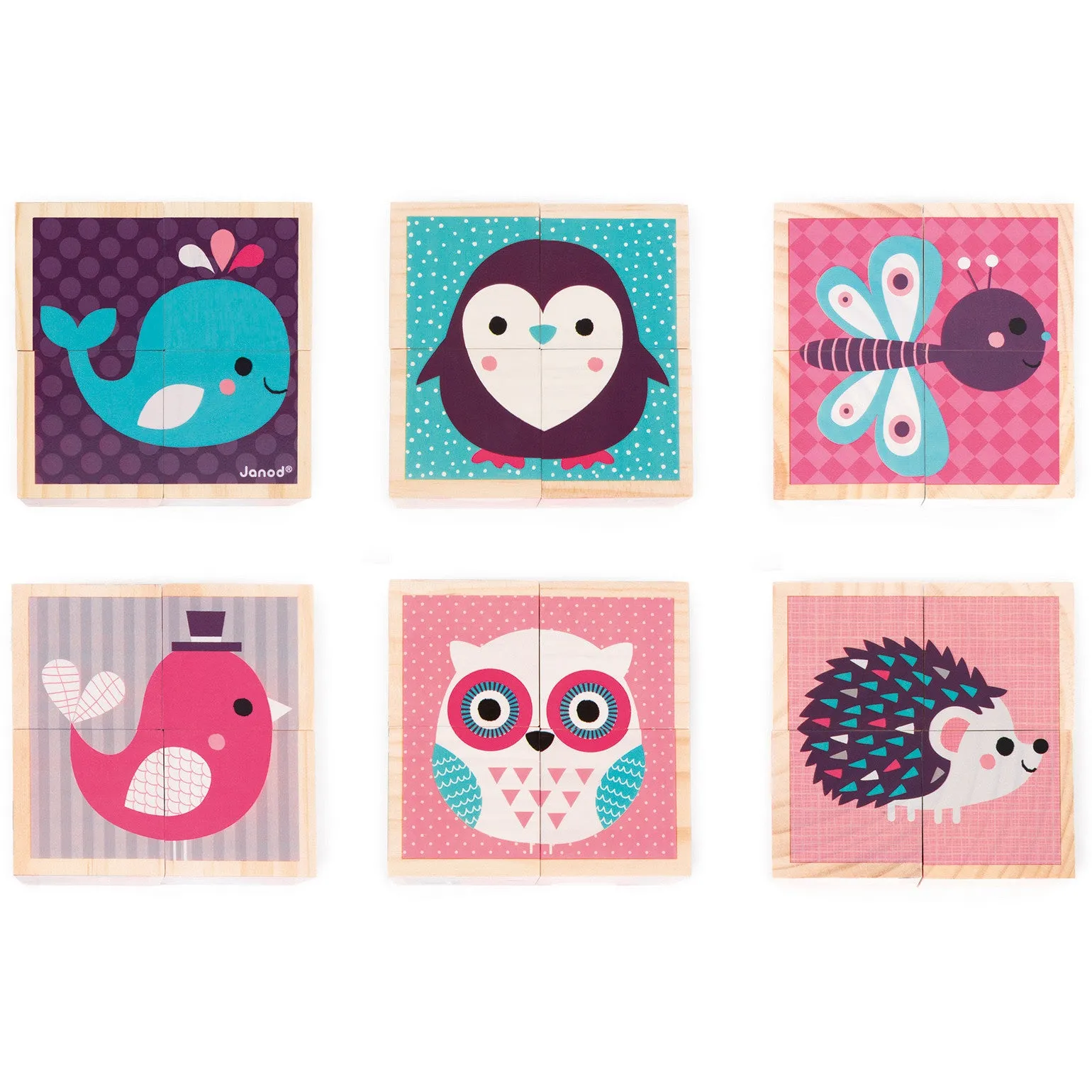 Janod My First Blocks Baby Animals