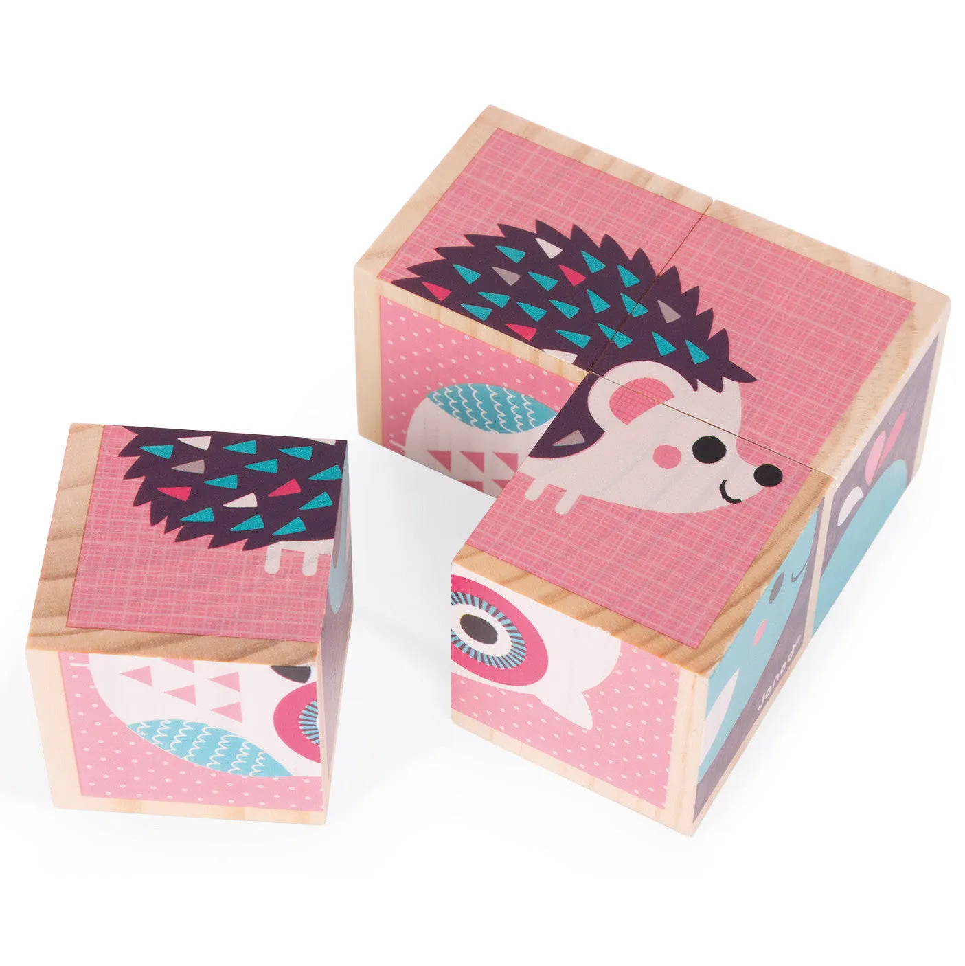 Janod My First Blocks Baby Animals