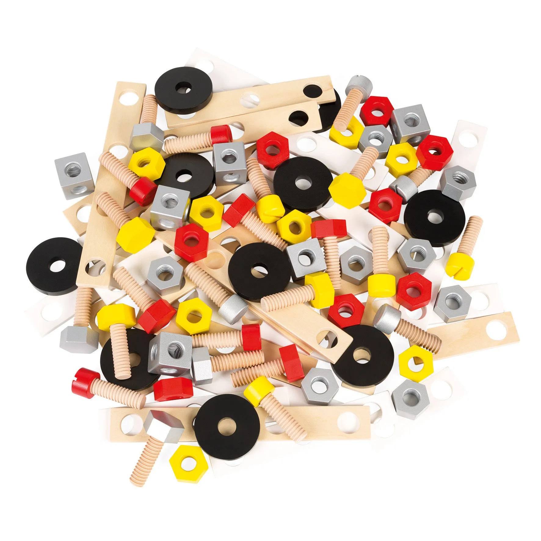 Janod Redmaster Bricolo DIY Barrel 100 pcs
