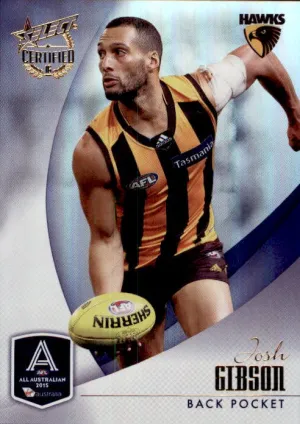 Josh Gibson, All-Australian, 2016 Select AFL Certified