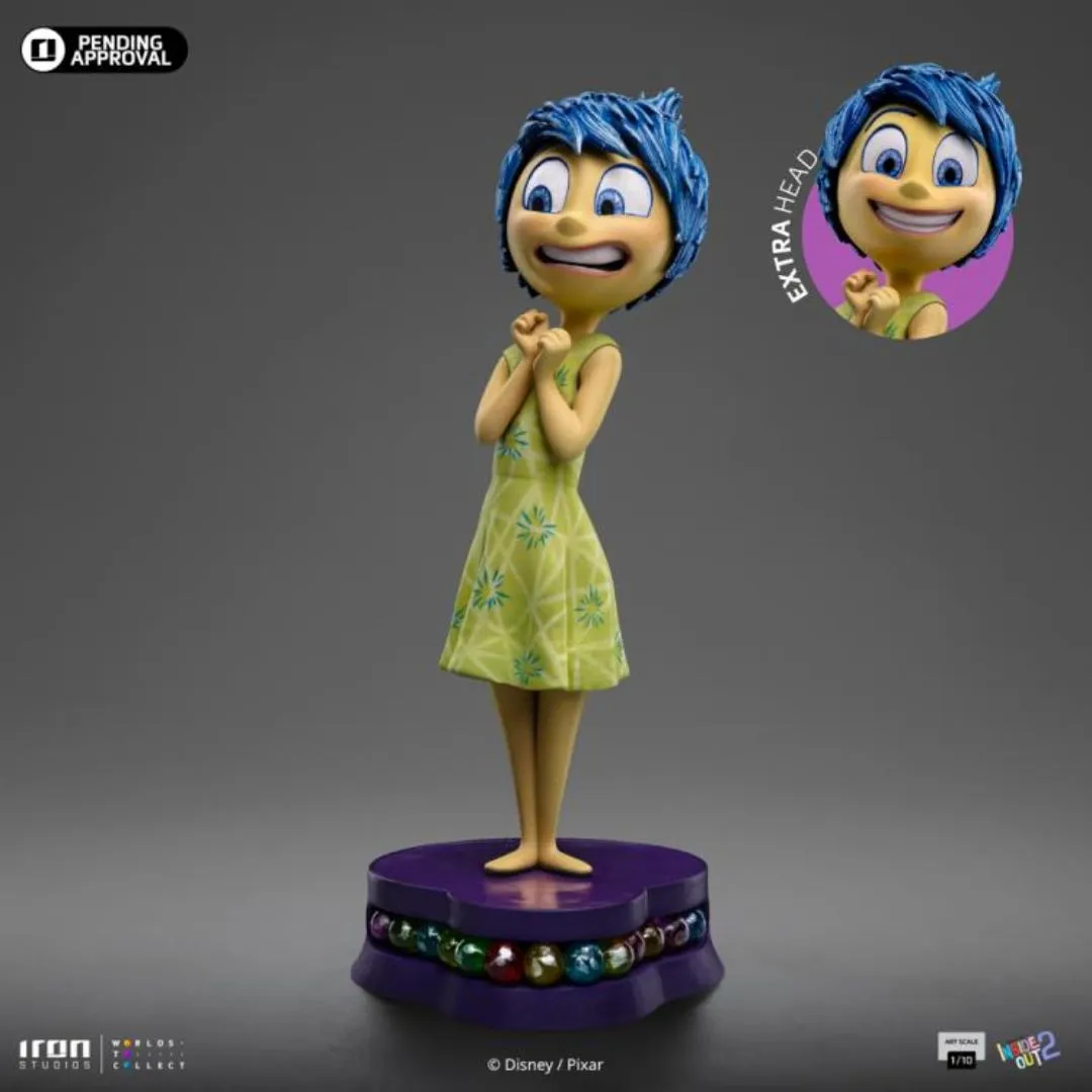 Joy - Inside Out 2 Statue By Iron Studios