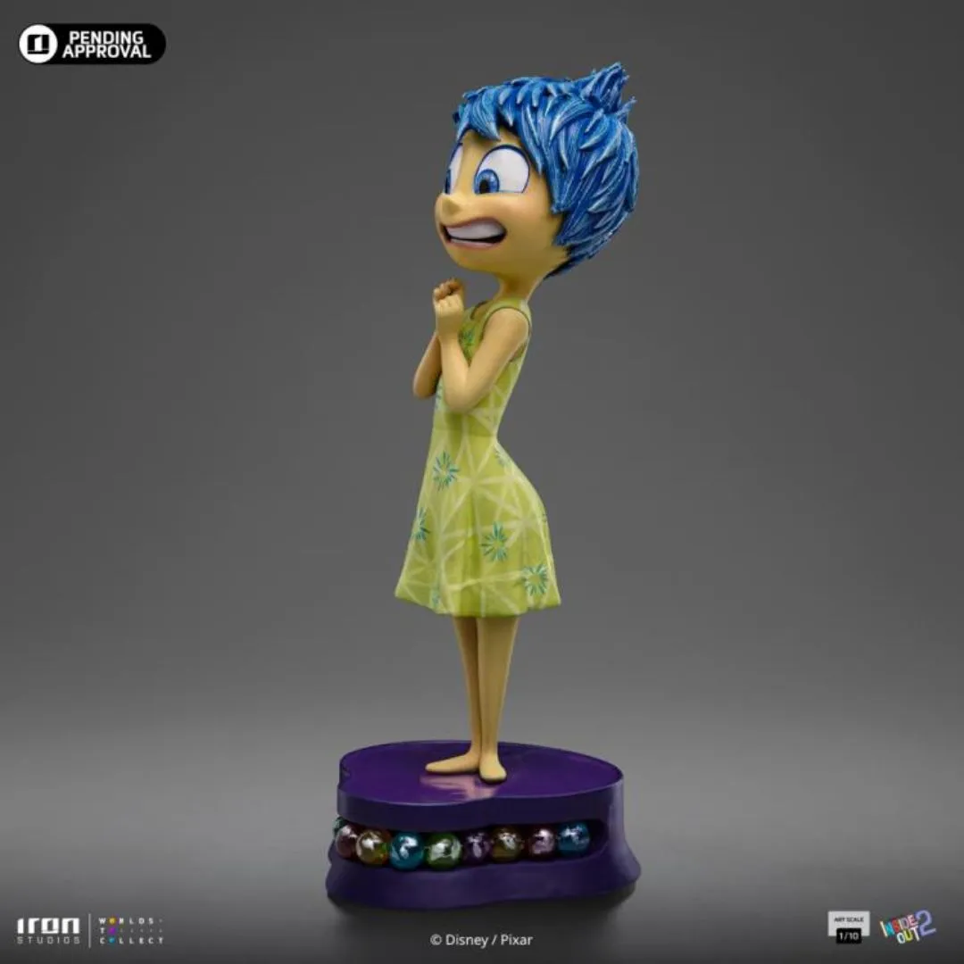 Joy - Inside Out 2 Statue By Iron Studios