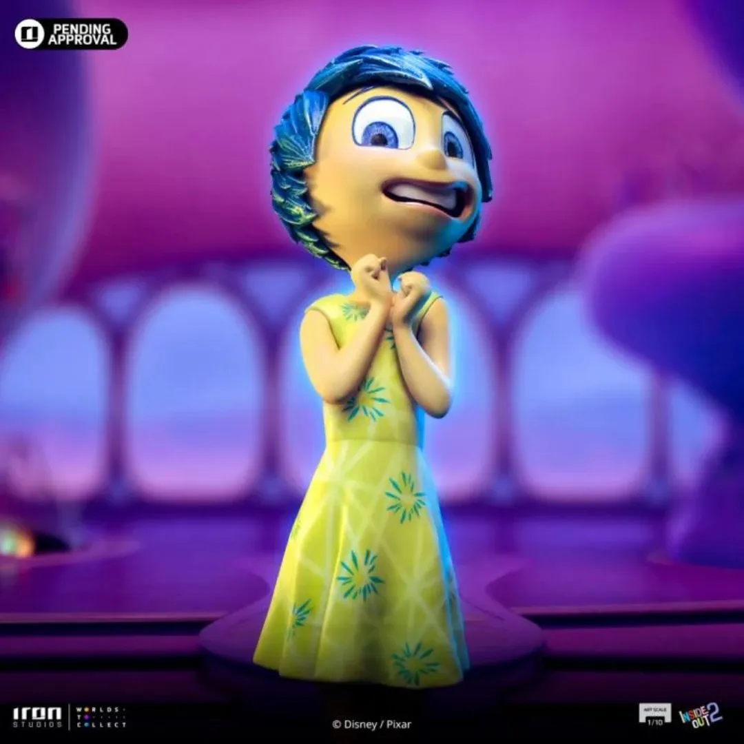 Joy - Inside Out 2 Statue By Iron Studios