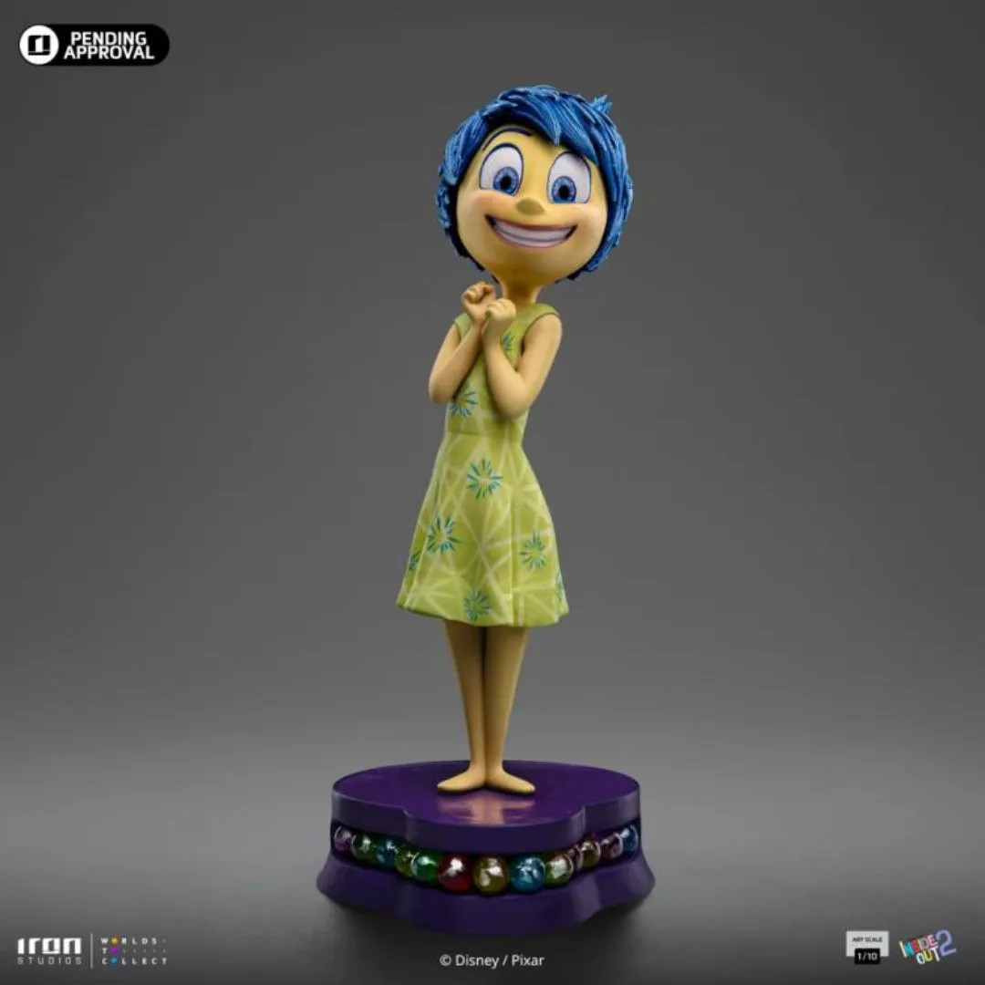 Joy - Inside Out 2 Statue By Iron Studios