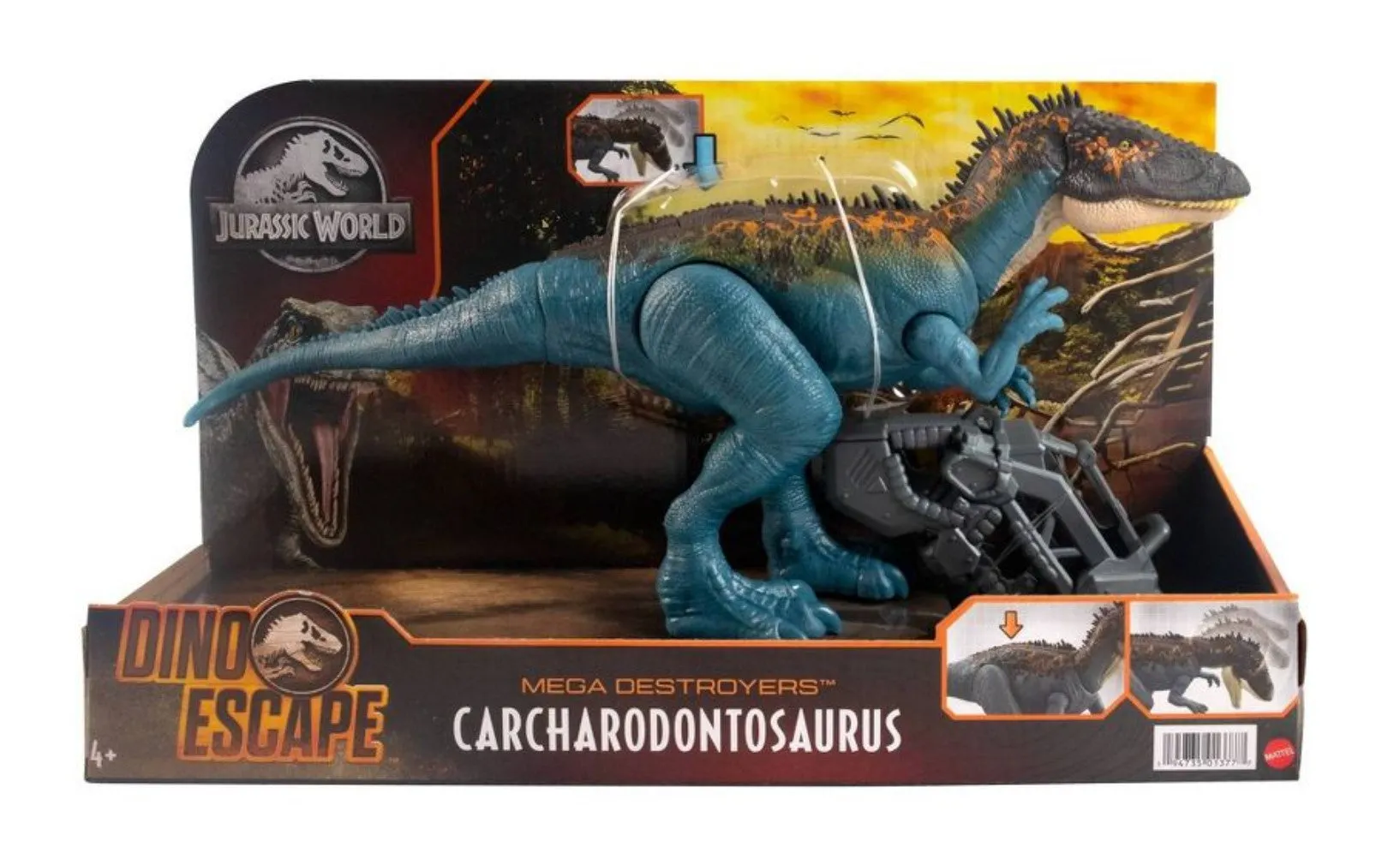 Jurassic World Dino Escape Mega Destroyers Carcharodontosaurus