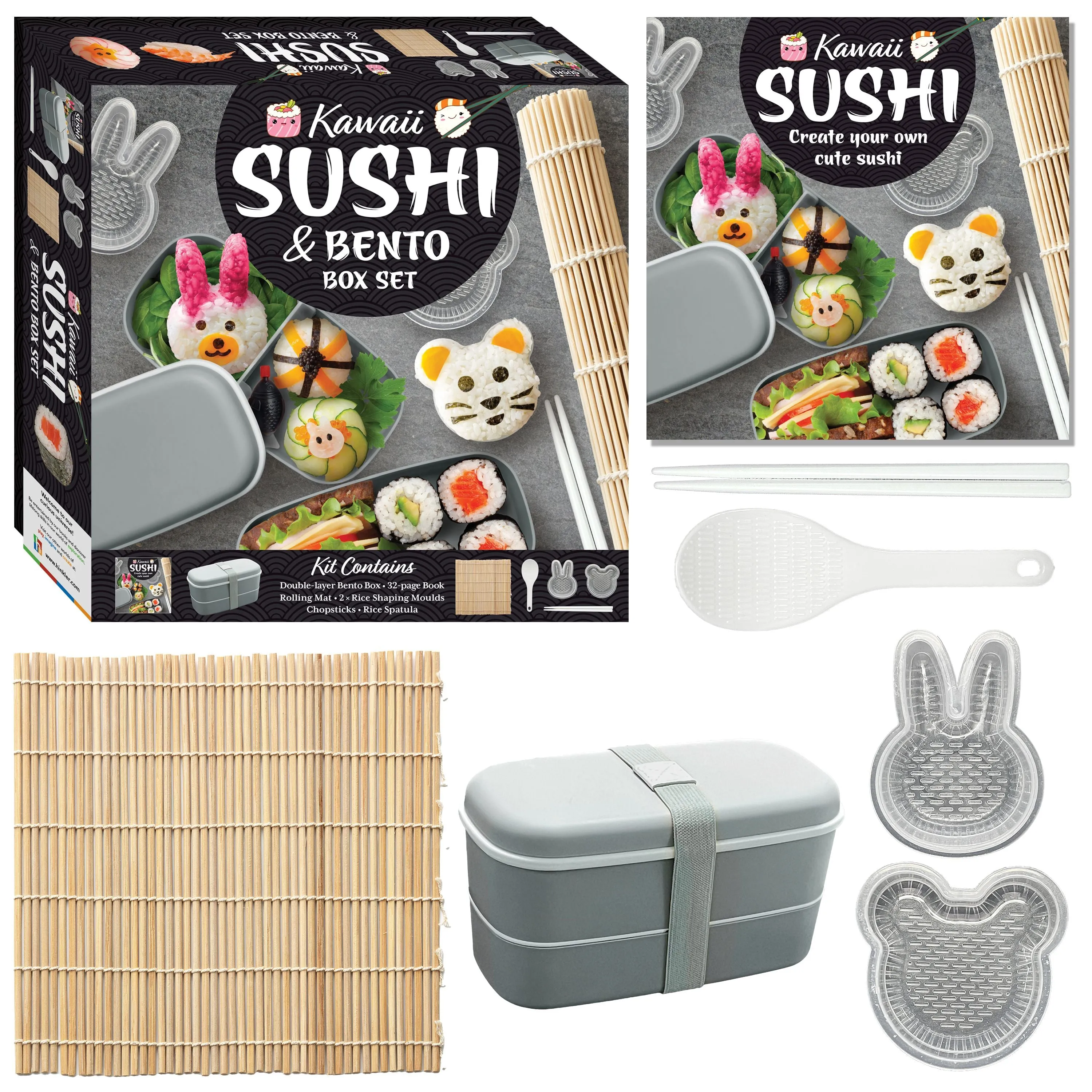 Kawaii Sushi & Bento Box Set