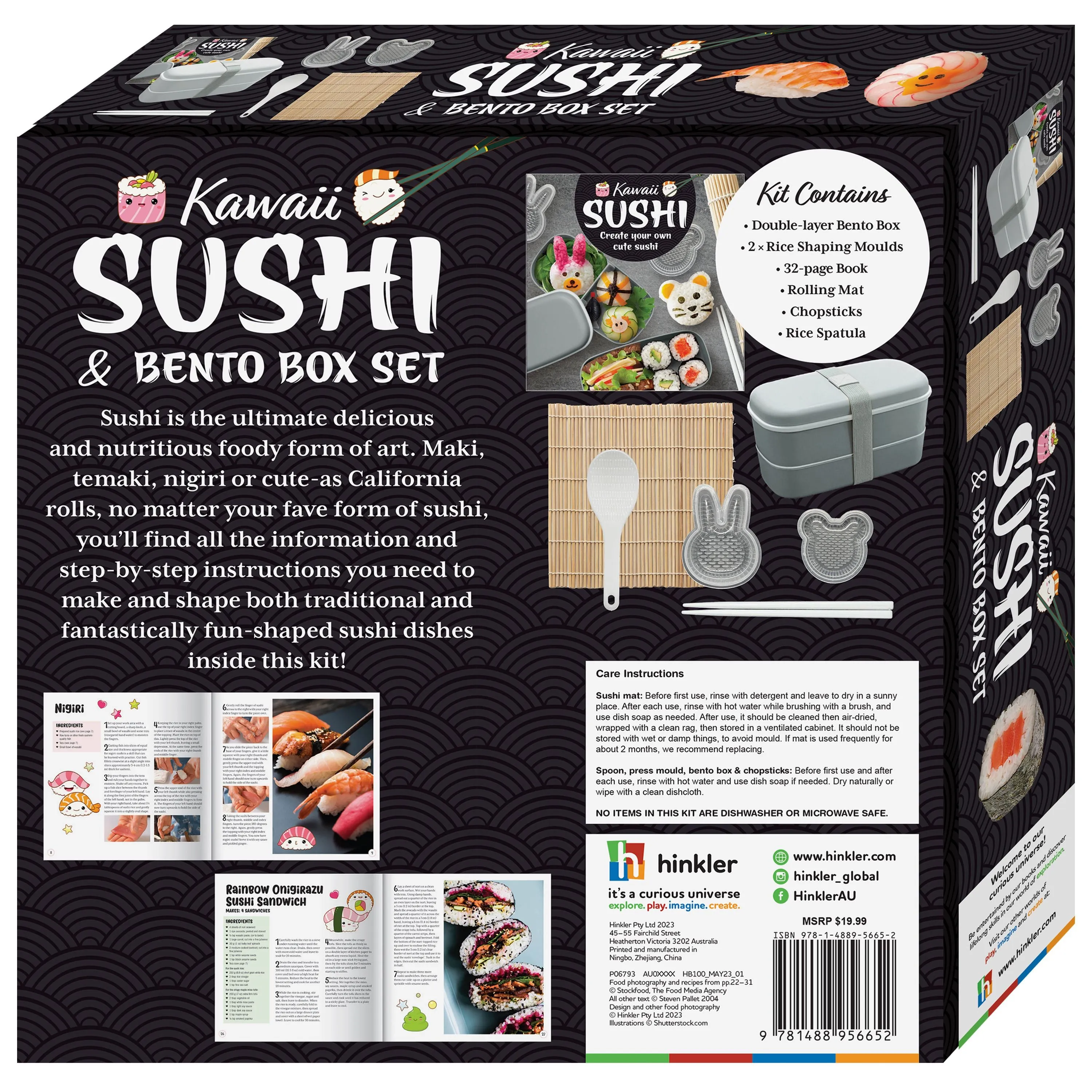 Kawaii Sushi & Bento Box Set