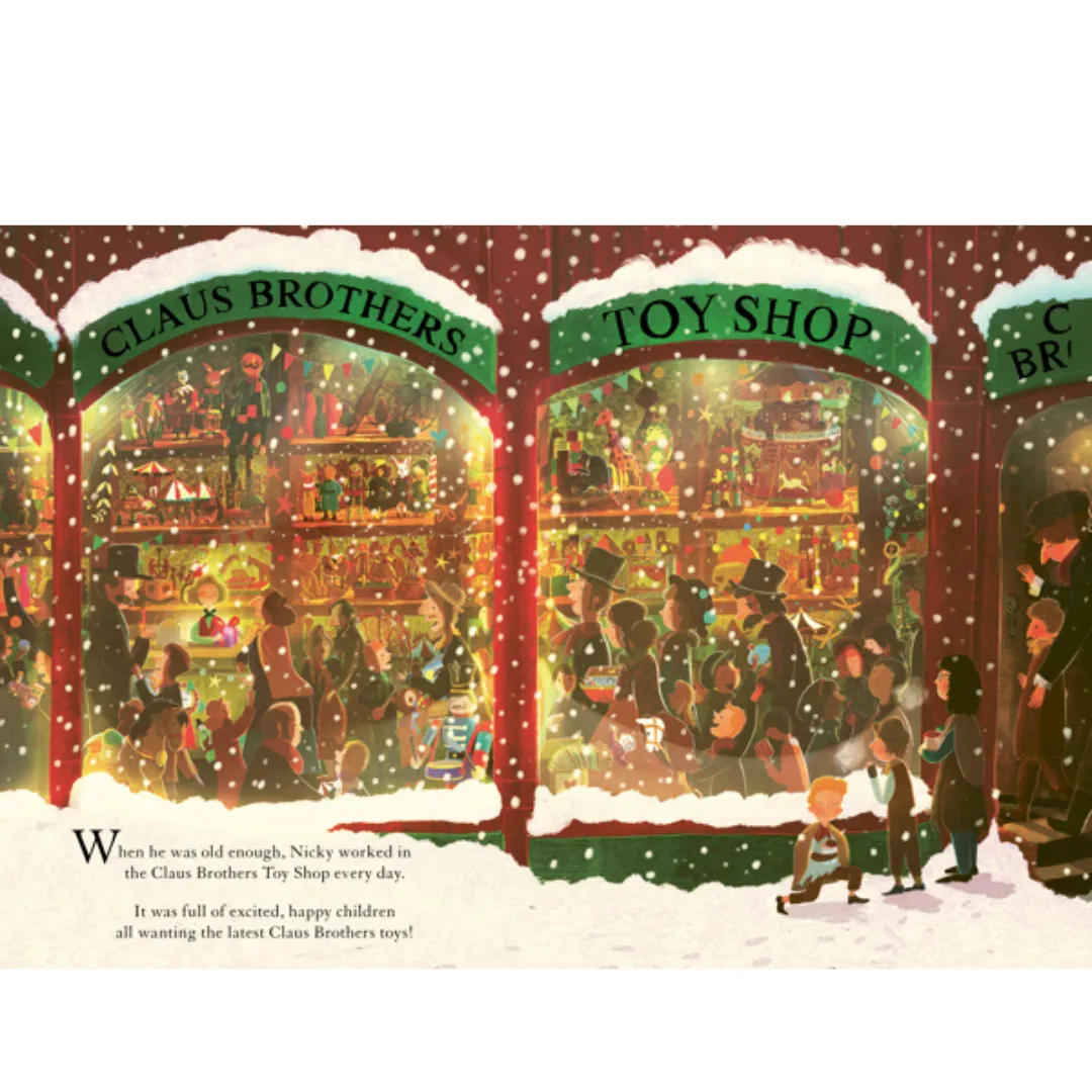Kid Christmas of the Claus Brothers Toy Shop