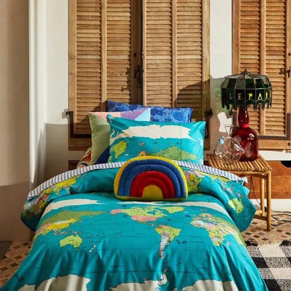 Kip and Co | Flight Path Organic Cotton Quilt Cover