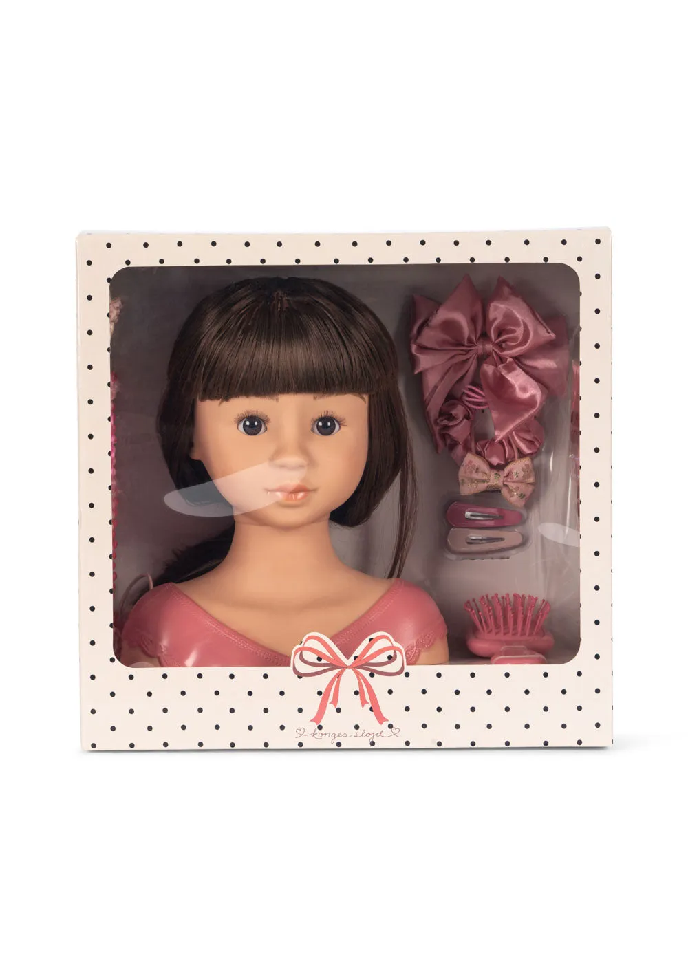 Konges Sløjd Doll Hair Salon Stella DARK BROWN