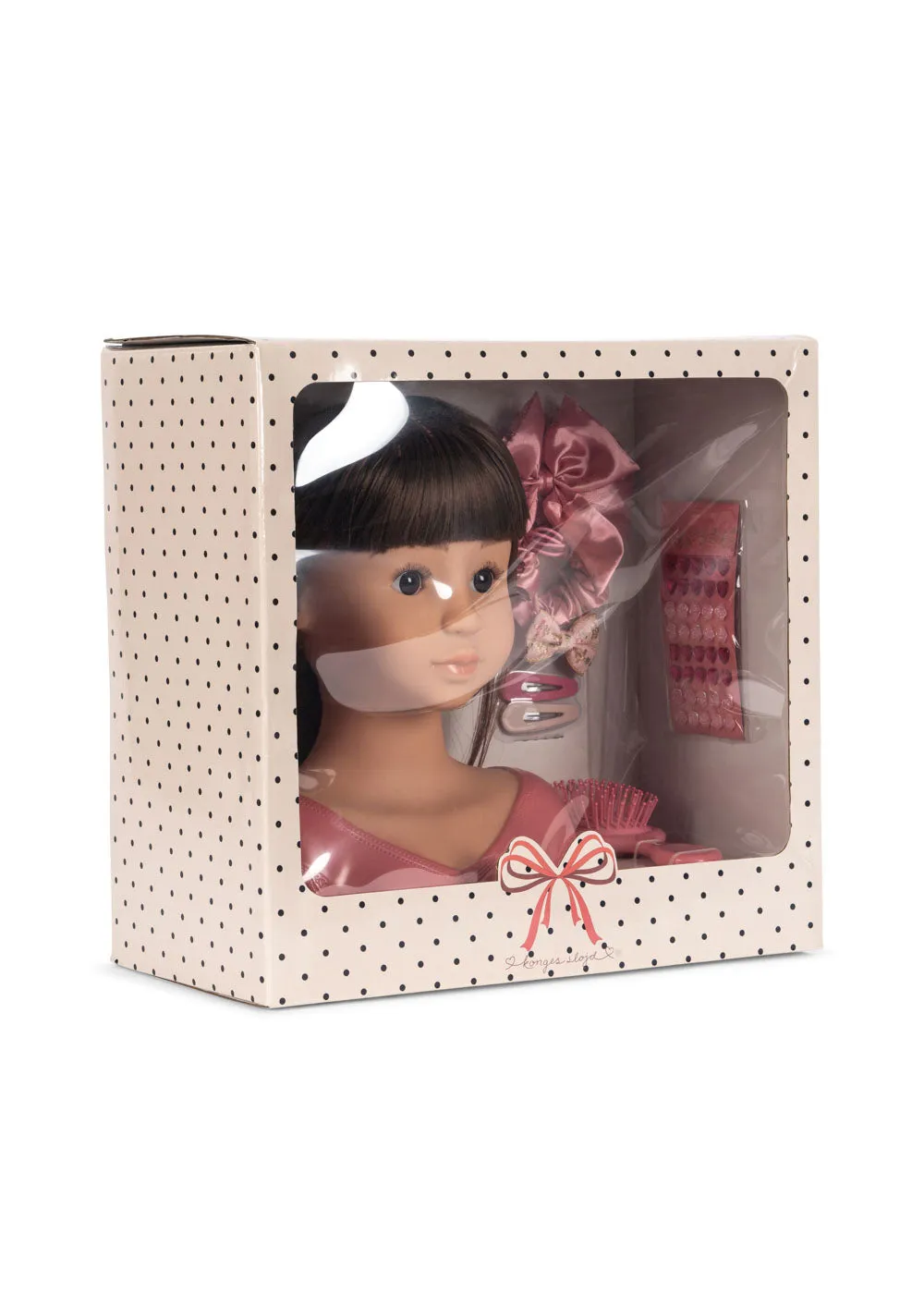 Konges Sløjd Doll Hair Salon Stella DARK BROWN