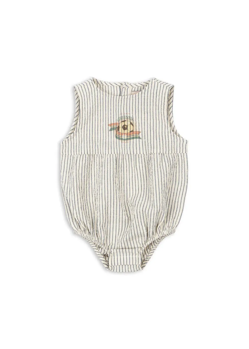 Konges Sløjd: ELLIOT ROMPER - Stripe Bluie