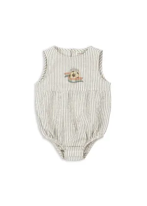 Konges Sløjd: ELLIOT ROMPER - Stripe Bluie