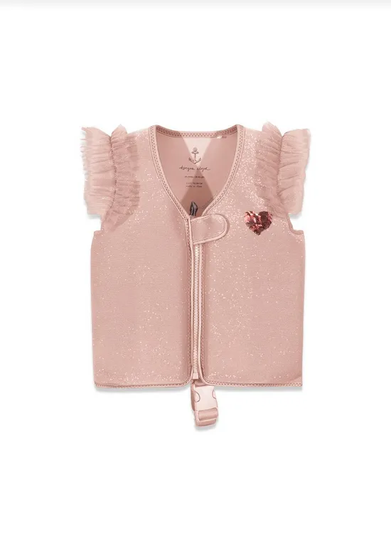 Konges Sløjd Swim Vest | Gemma Glitter Heart