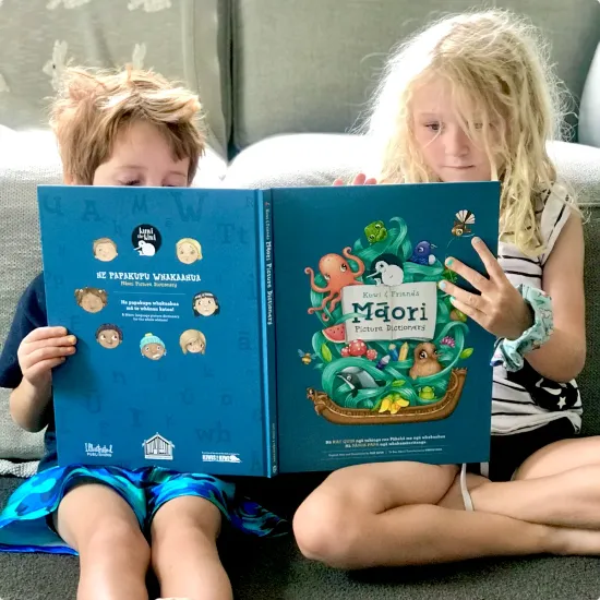 Kuwi & Friends Māori Picture Dictionary