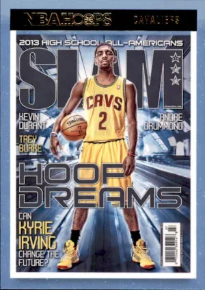 Kyrie Irving, Gold, Slam, 2021-22 Panini Hoops Basketball NBA
