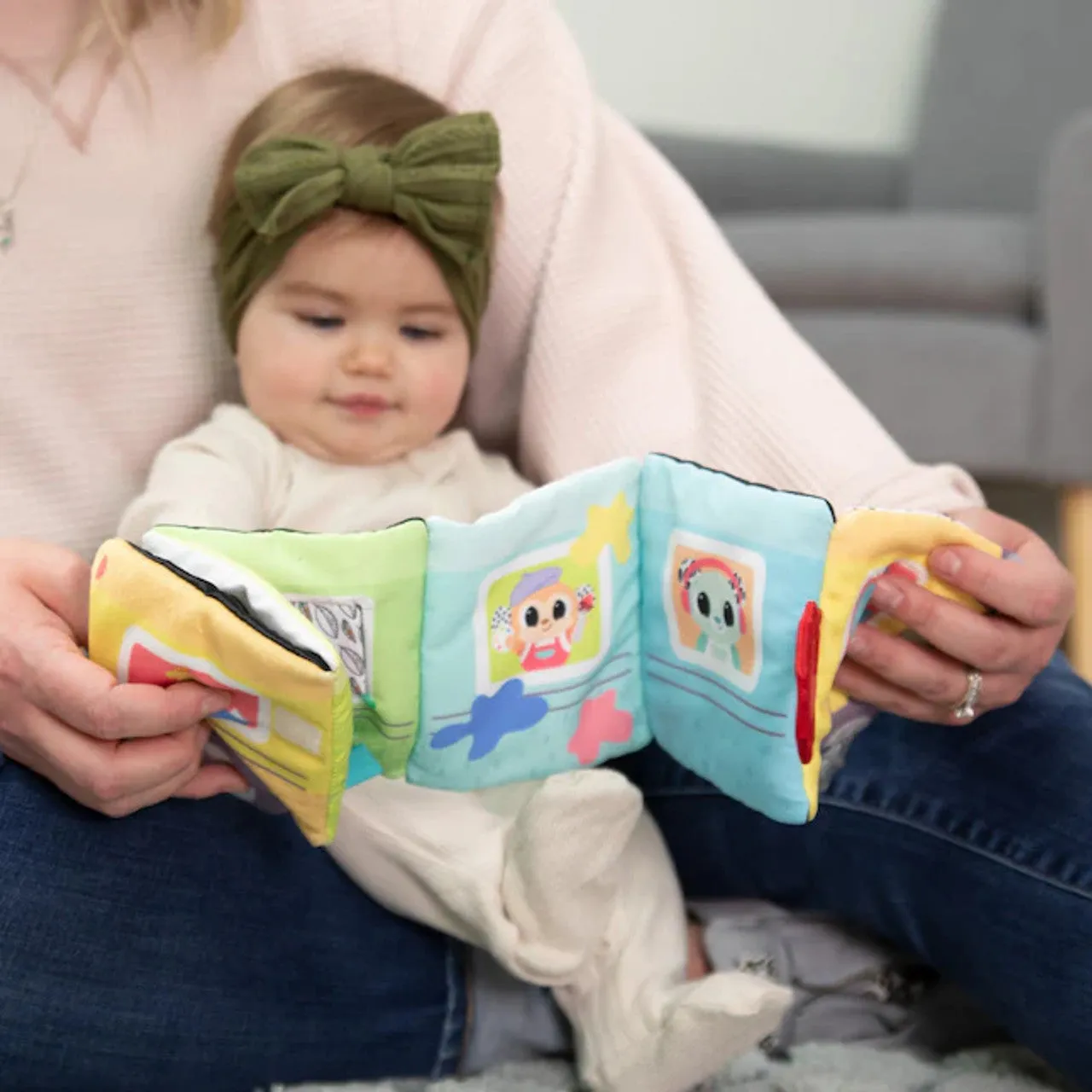 Lamaze Accordion Bus Soft Book