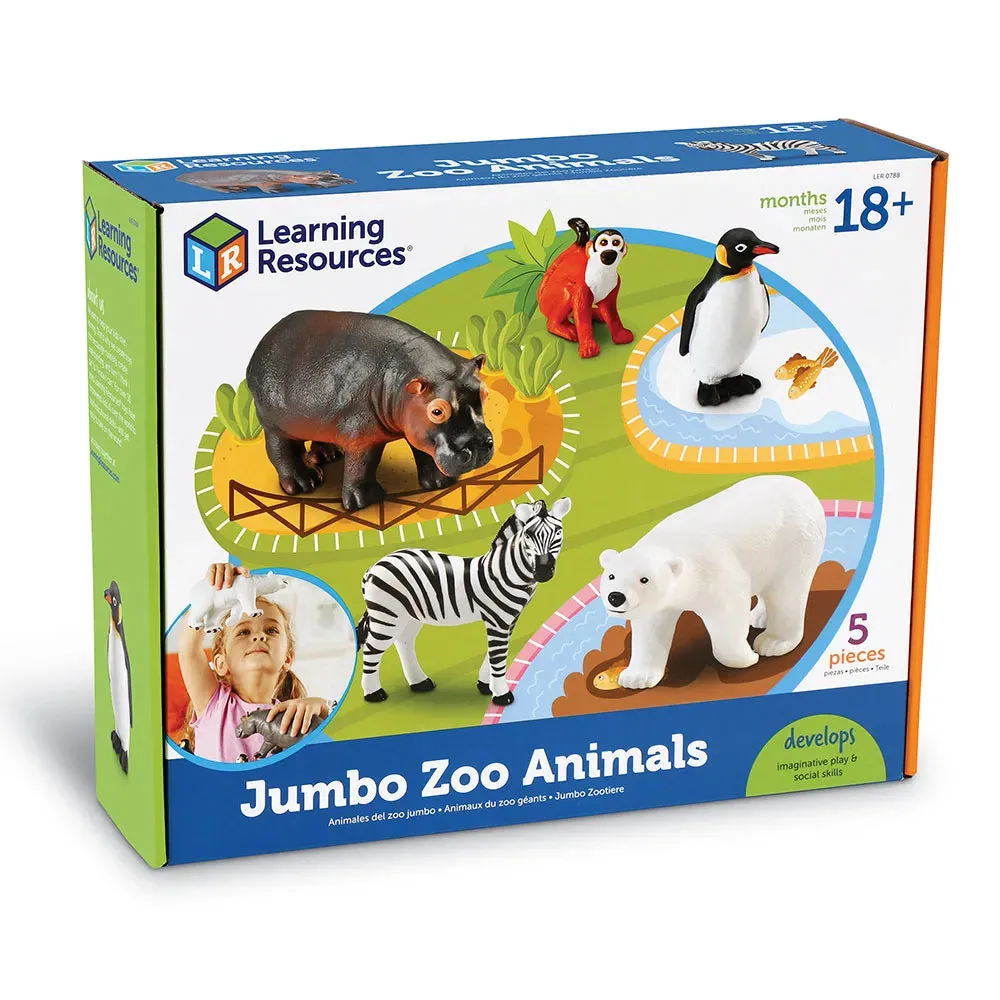 Learning Resources Jumbo Zoo Animals