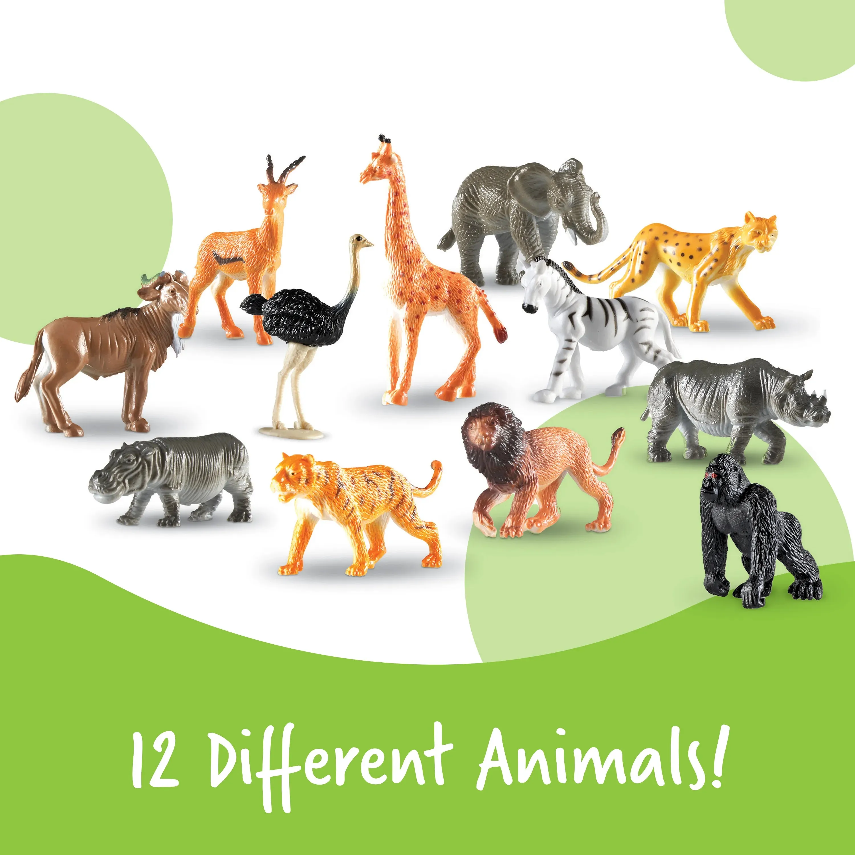 Learning Resources Jungle Animal Counters (Set of 60)