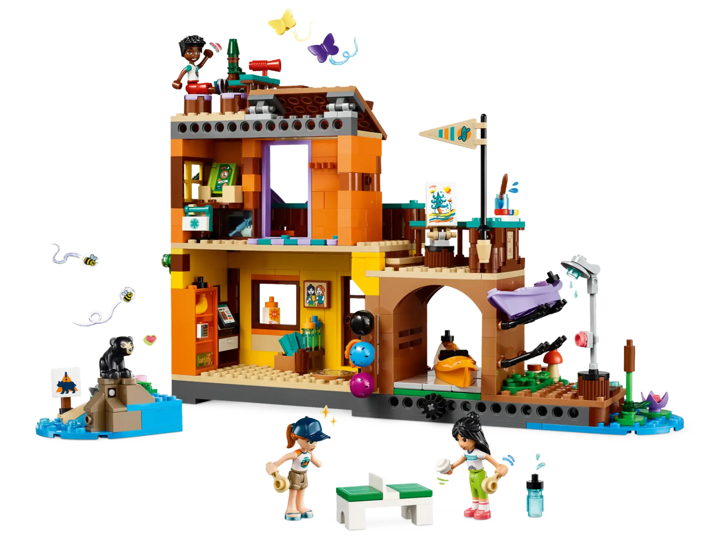 LEGO 42626 Friends Adventure Camp Water Sports Building