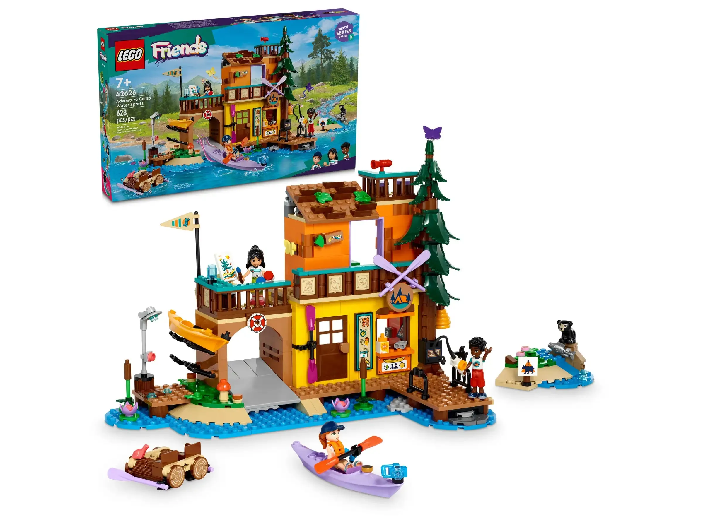 LEGO 42626 Friends Adventure Camp Water Sports Building