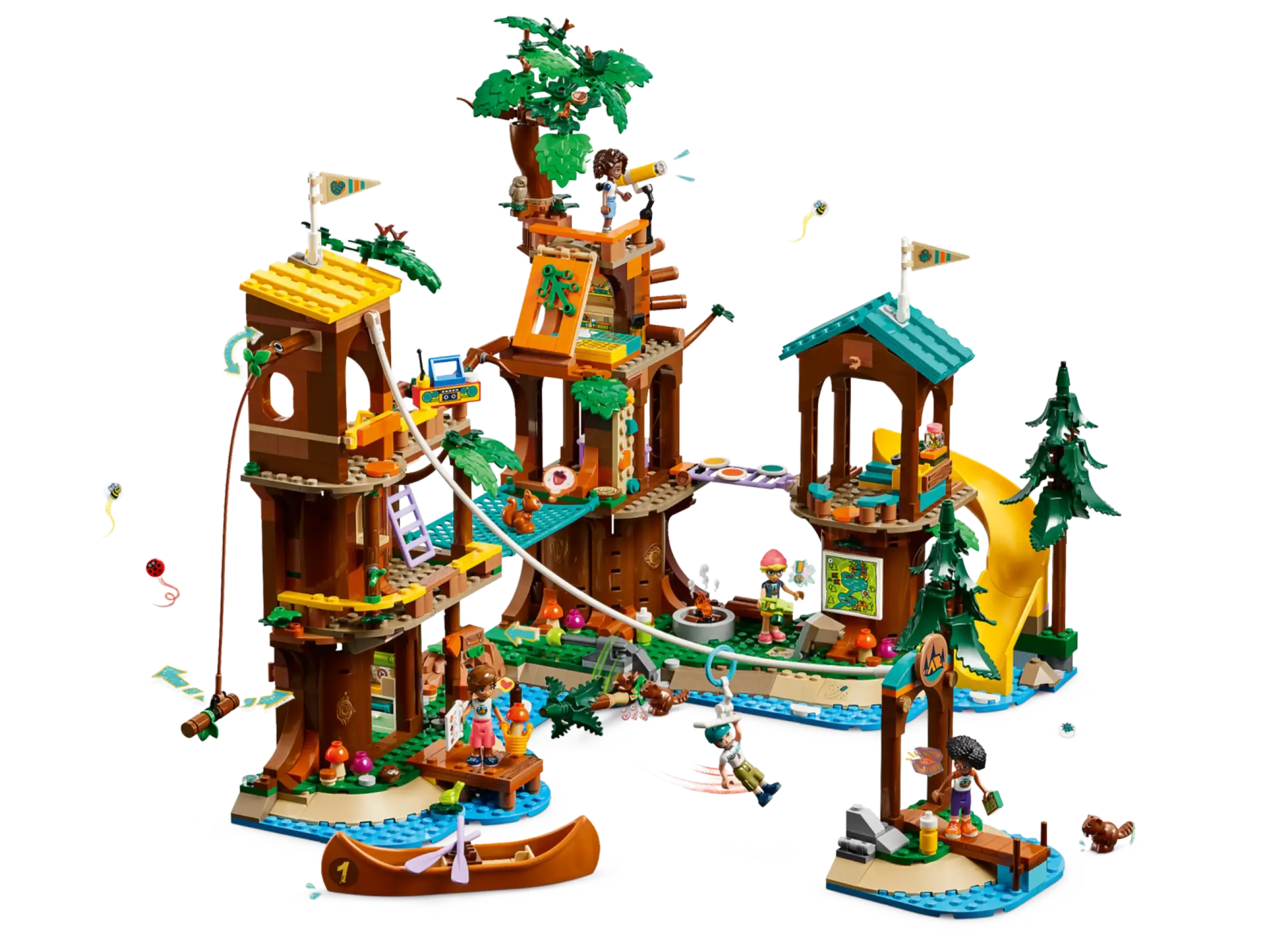 LEGO 42631 Friends Adventure Camp Tree House Playset