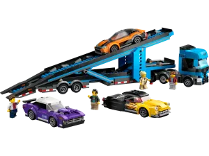 LEGO 60408 City Car Transporter Truck with Sports Cars