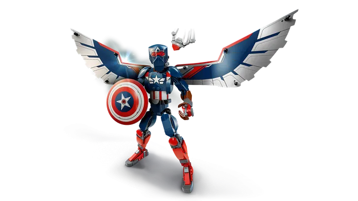LEGO 76296 Super Heroes New Captain America Construction Figure