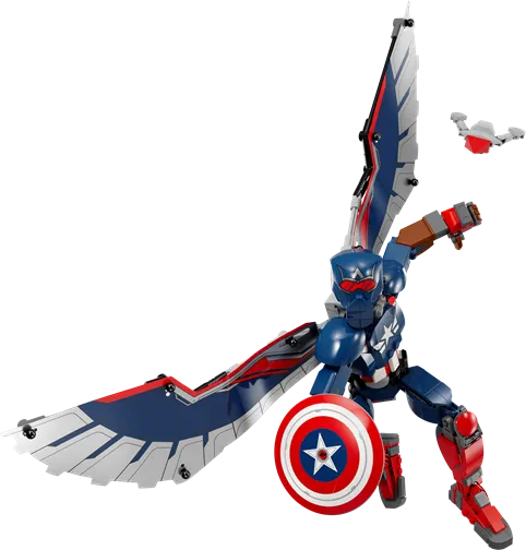 LEGO 76296 Super Heroes New Captain America Construction Figure