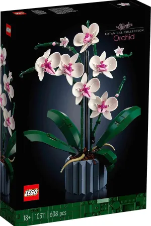 LEGO BOTANICALS 10311 Orchid Plant Decor Building Set for Adults