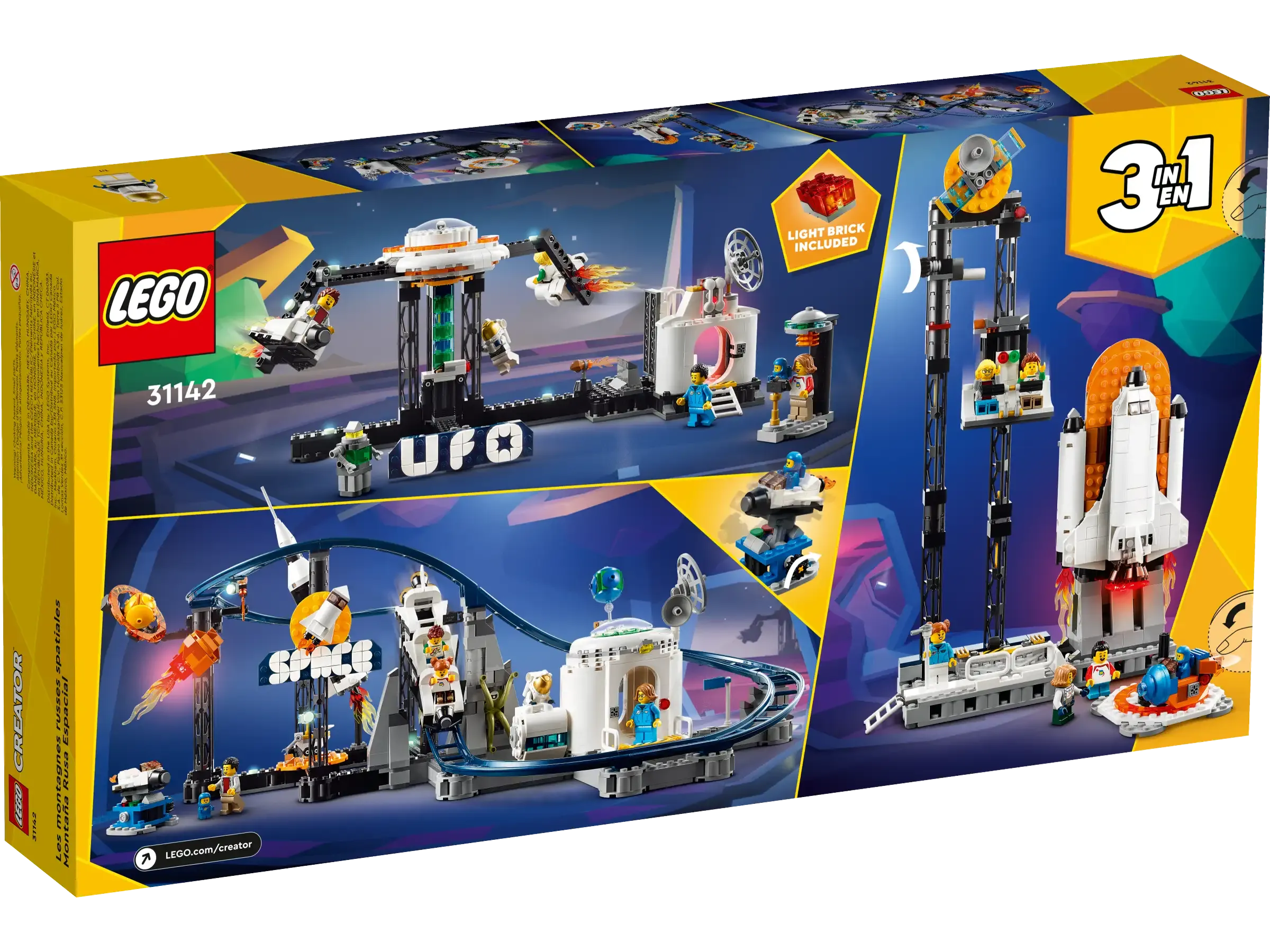 LEGO CREATOR 31142 Space Roller Coaster