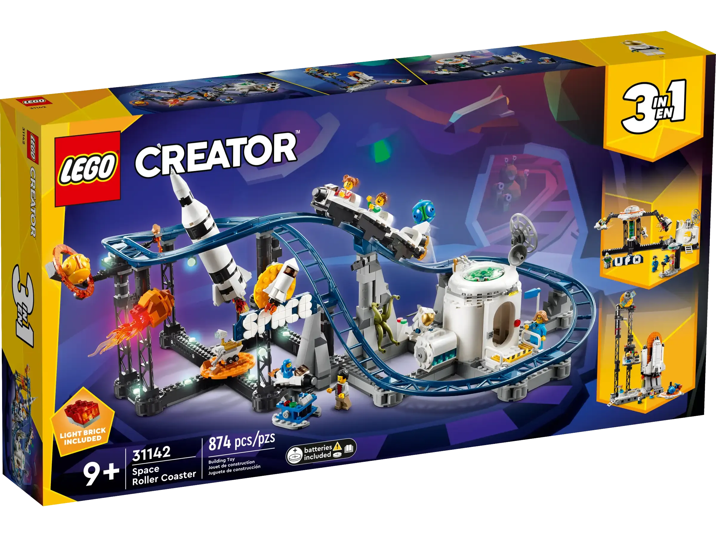 LEGO CREATOR 31142 Space Roller Coaster