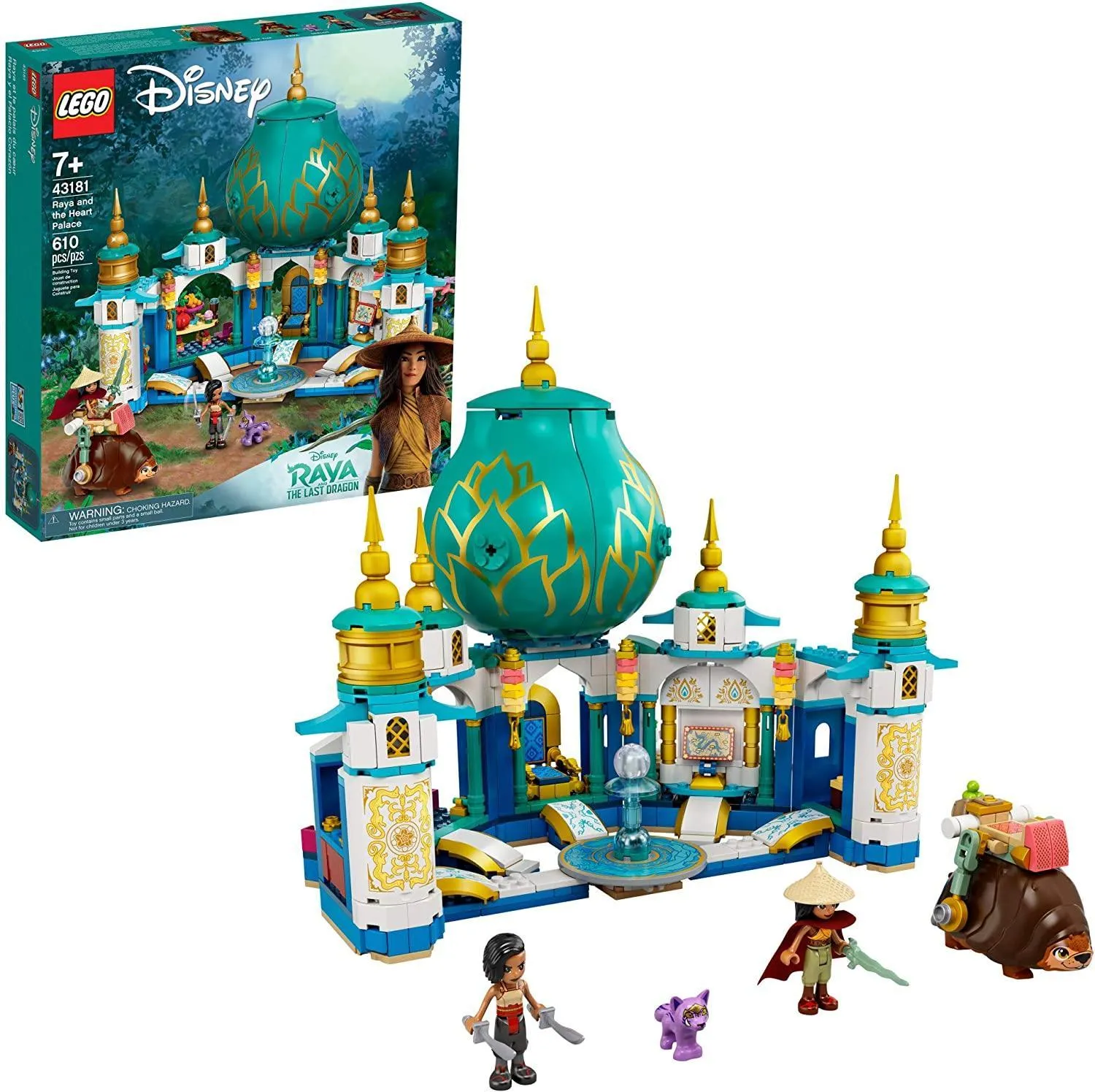 LEGO DISNEY 43181 Raya and the Heart Palace