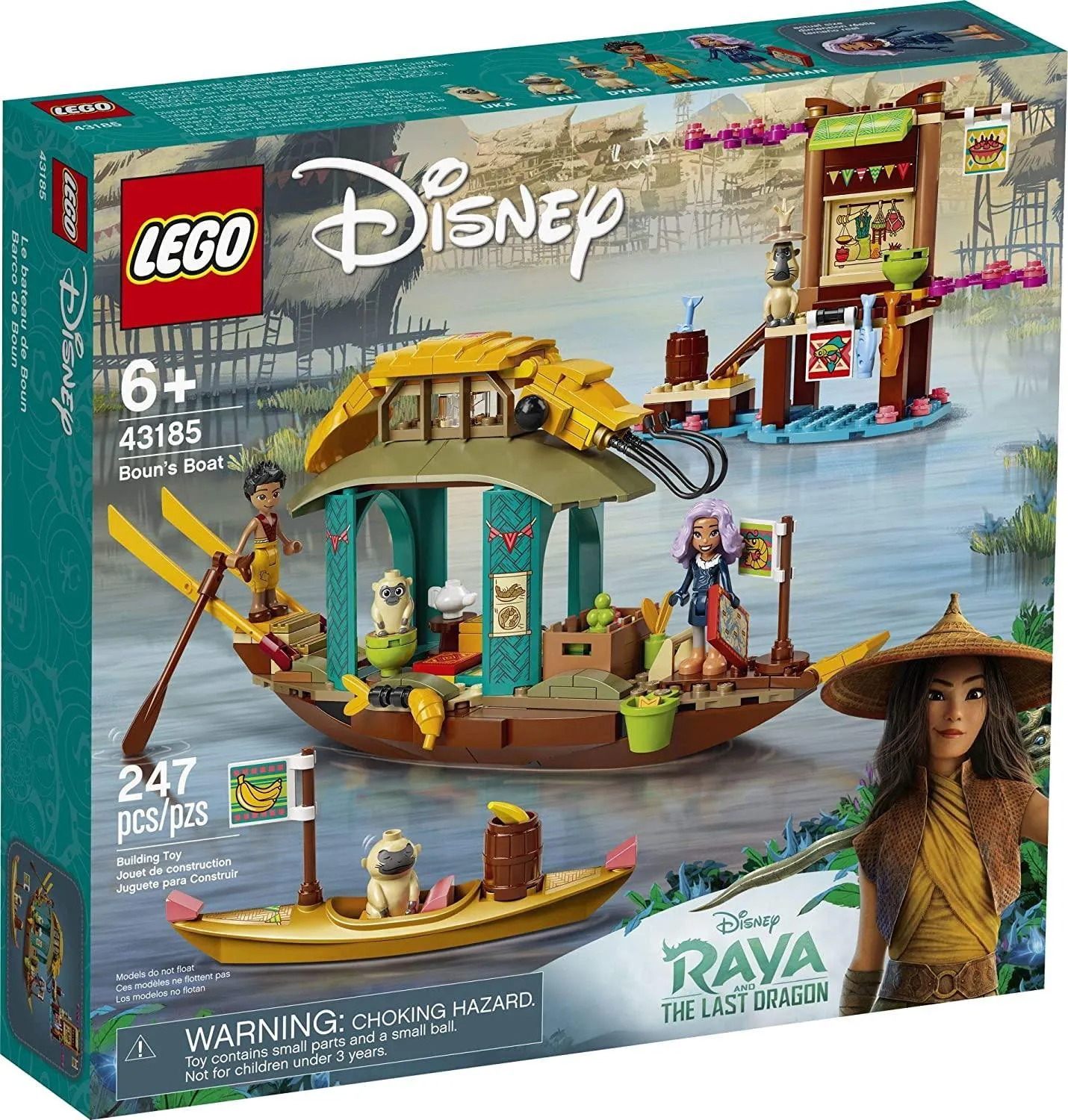 LEGO DISNEY 43185 Disney Bouns Boat