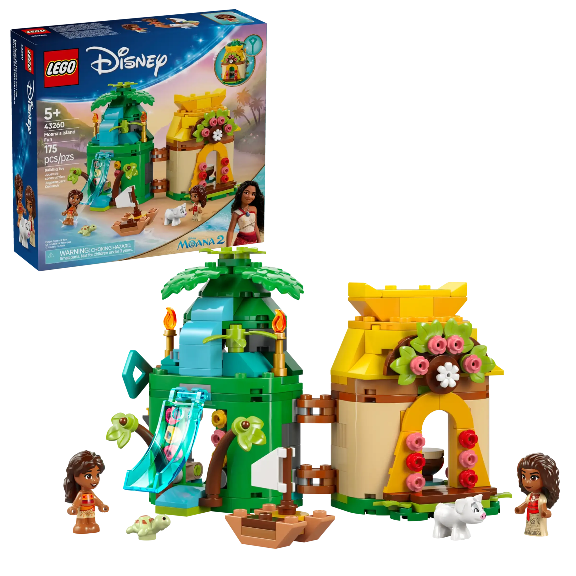 LEGO Disney 43260 Moana's Island Fun