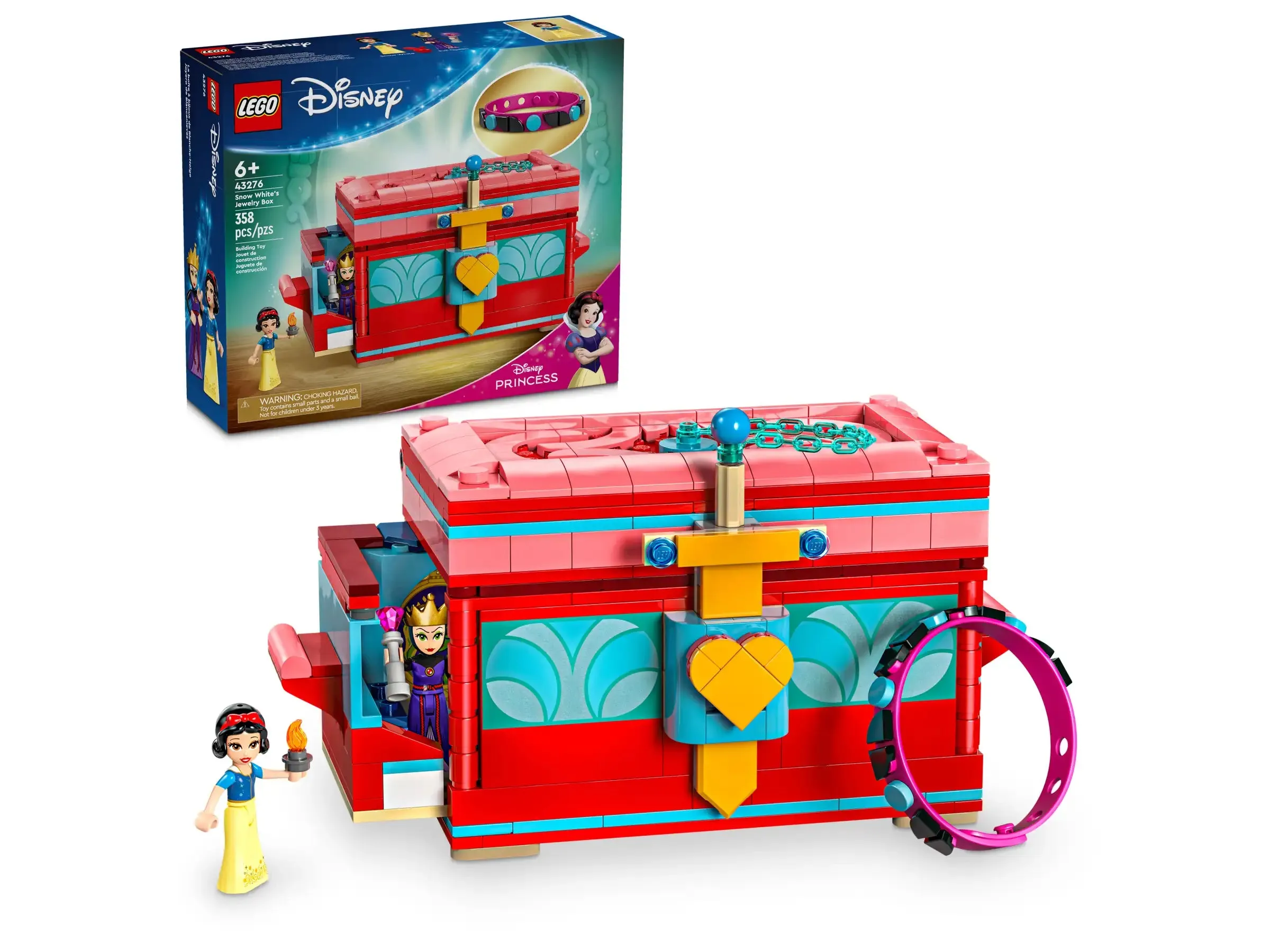 LEGO Disney 43276 Snow White's Jewellery Box
