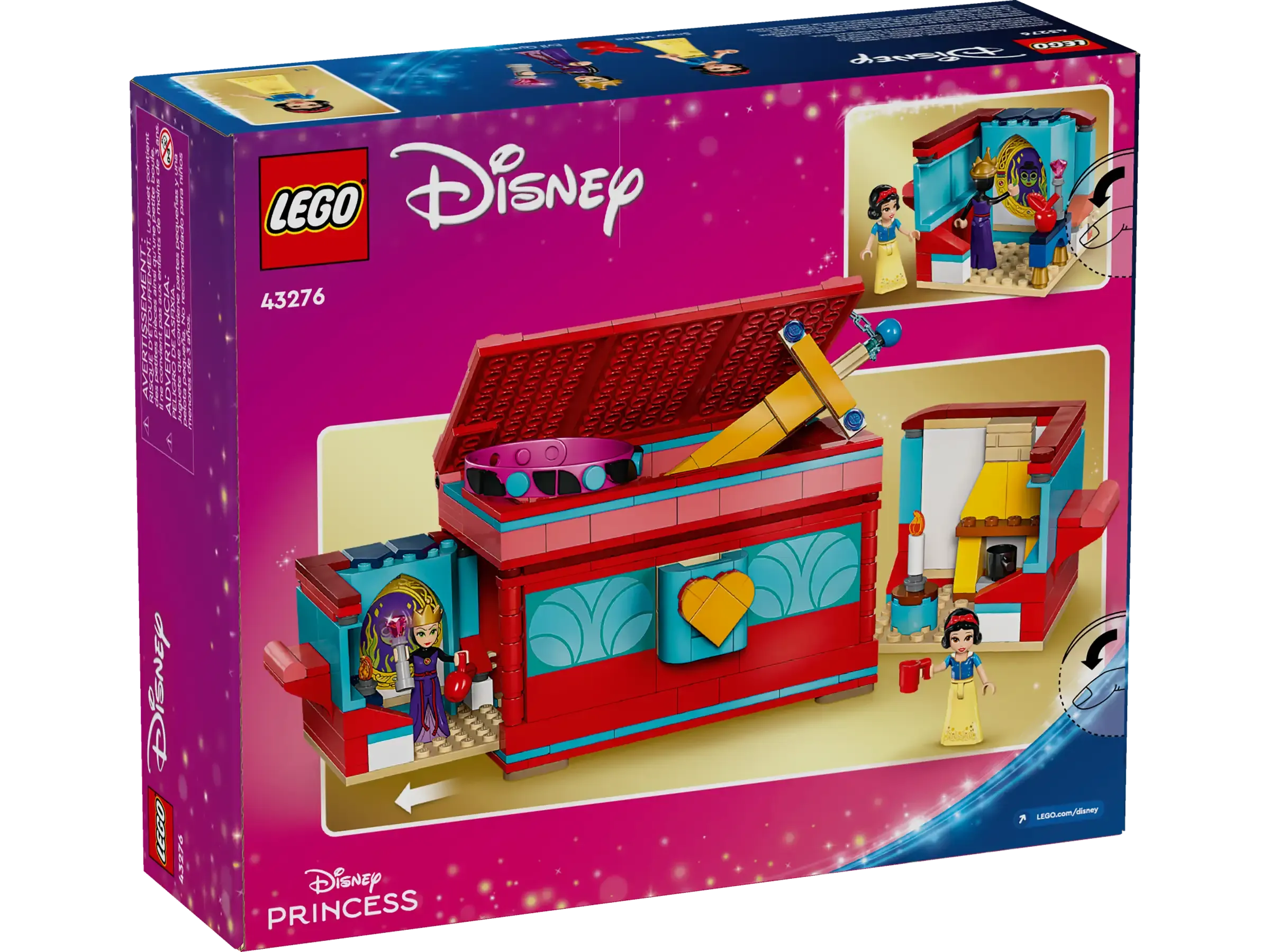LEGO Disney 43276 Snow White's Jewellery Box
