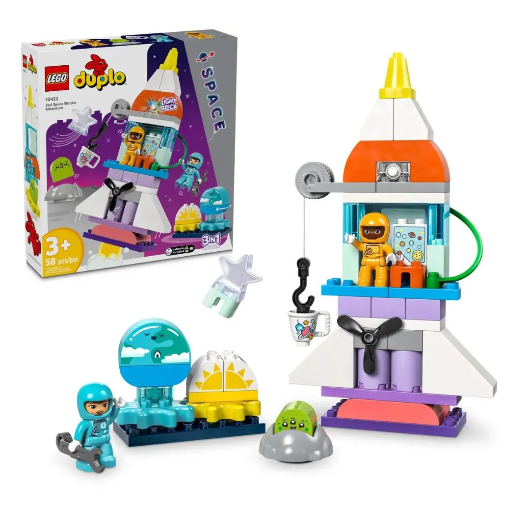 Lego Duplo 3 in 1 SpaceShuttleAdventure