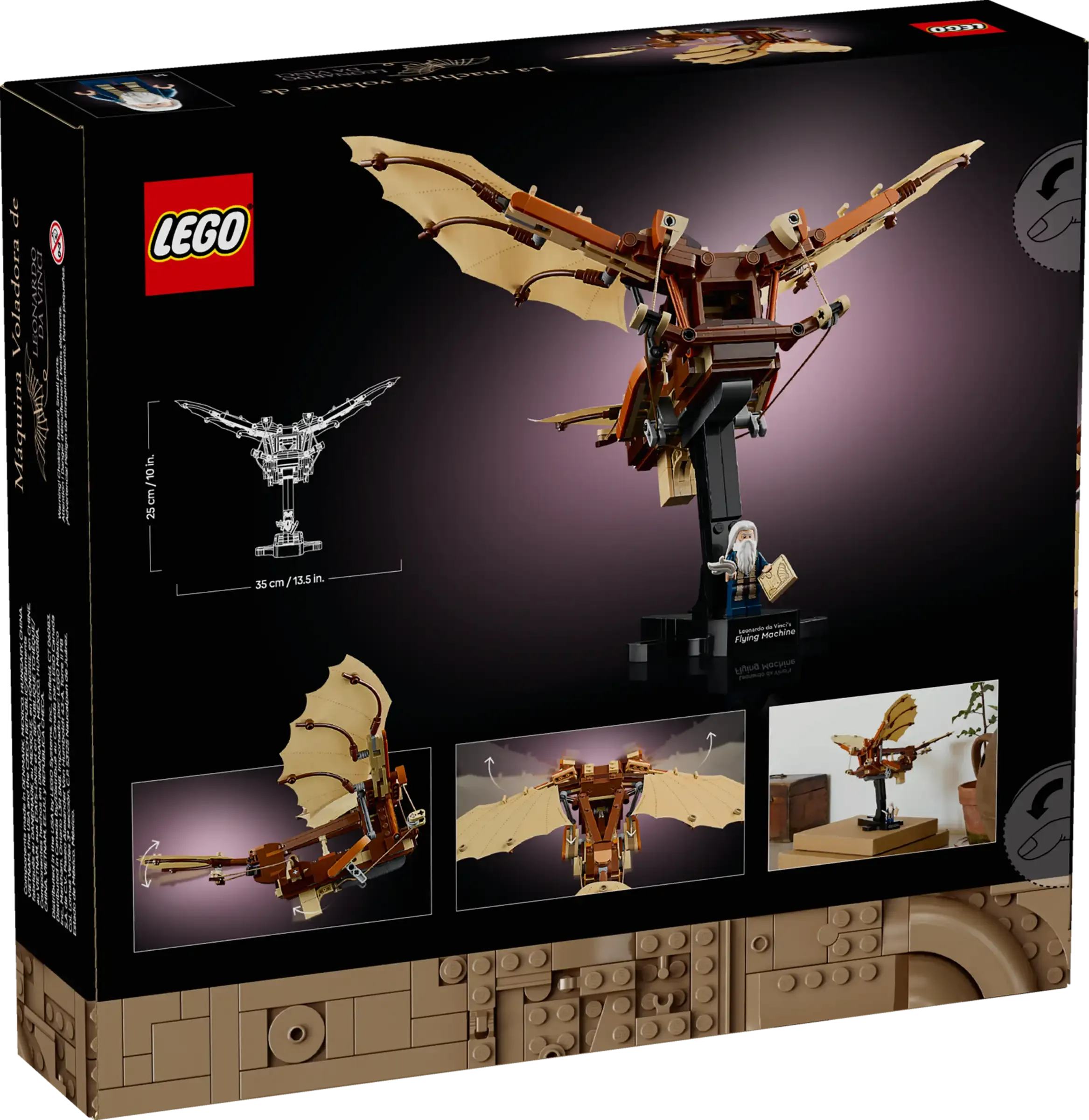 LEGO ICONS 10363 Leonardo da Vinci's Flying Machine