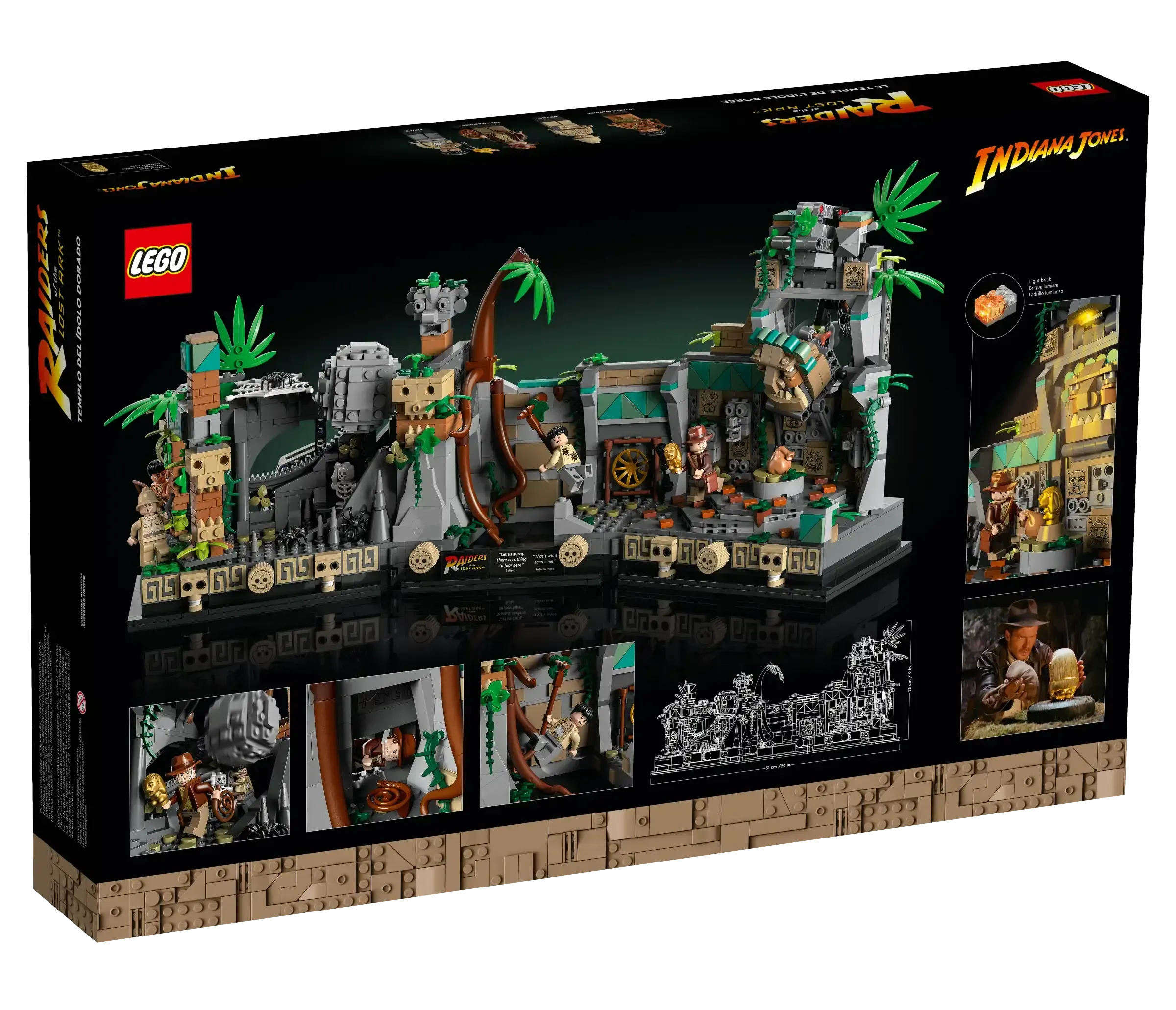 LEGO INDIANA JONES 77015 Temple of the Golden Idol