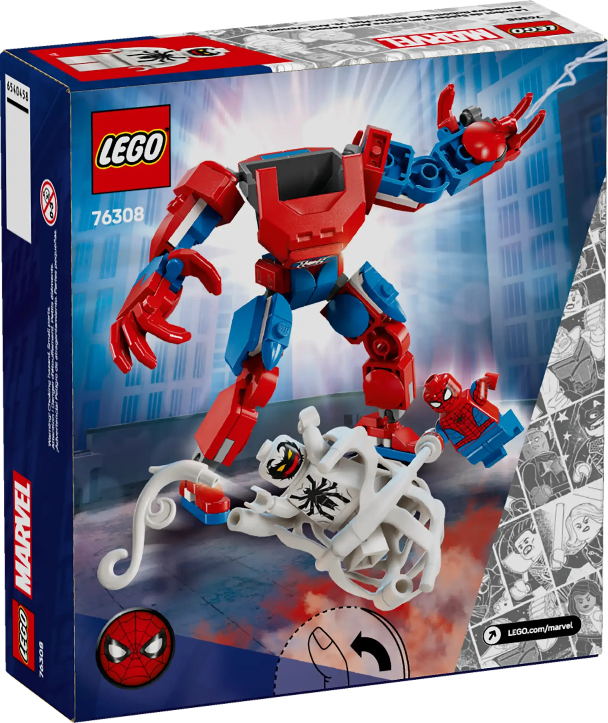 LEGO MARVEL 76308 Spider-Man Mech vs. Anti-Venom