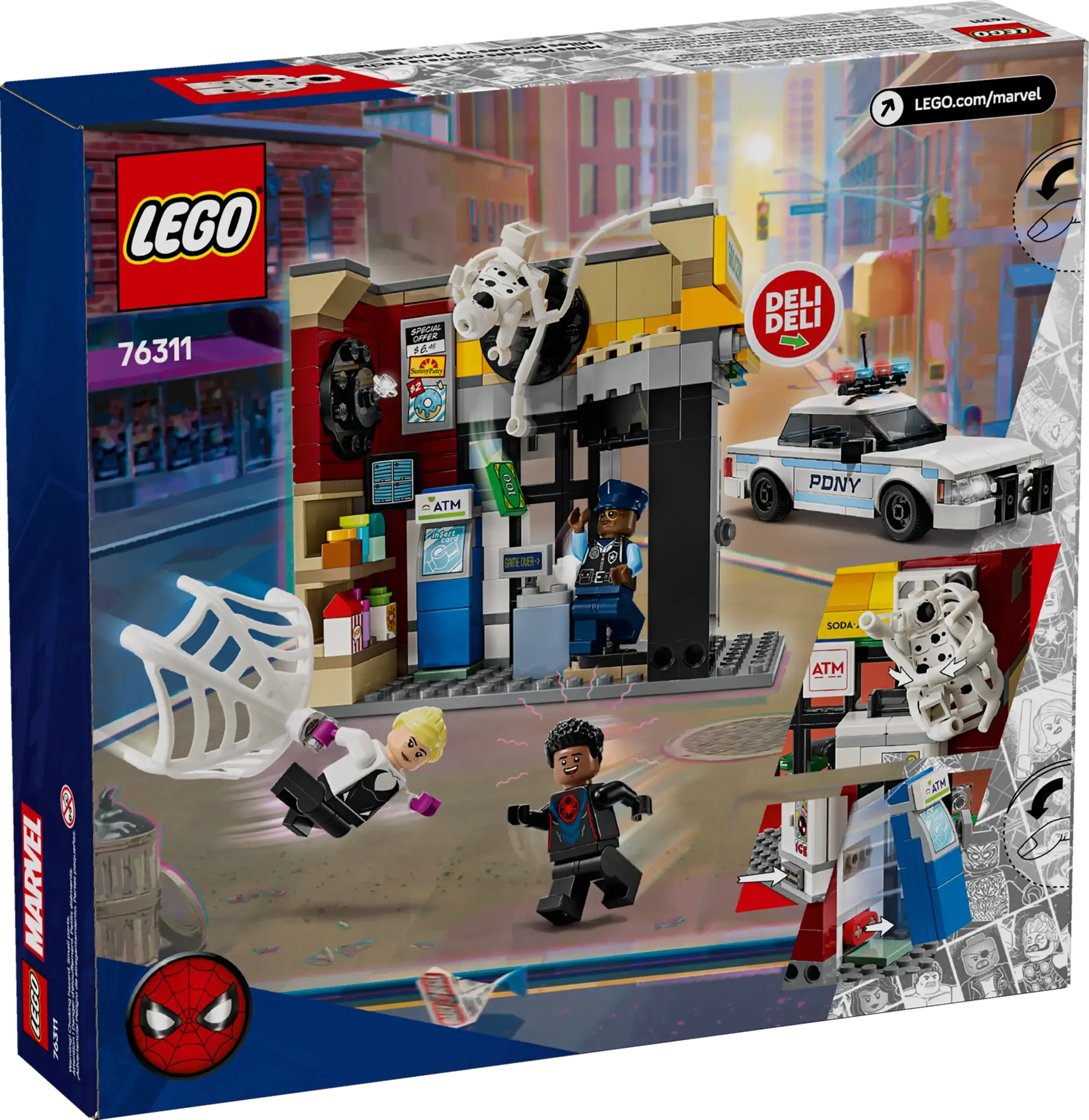 LEGO MARVEL 76311 Spider-Verse: Miles Morales vs. The Spot