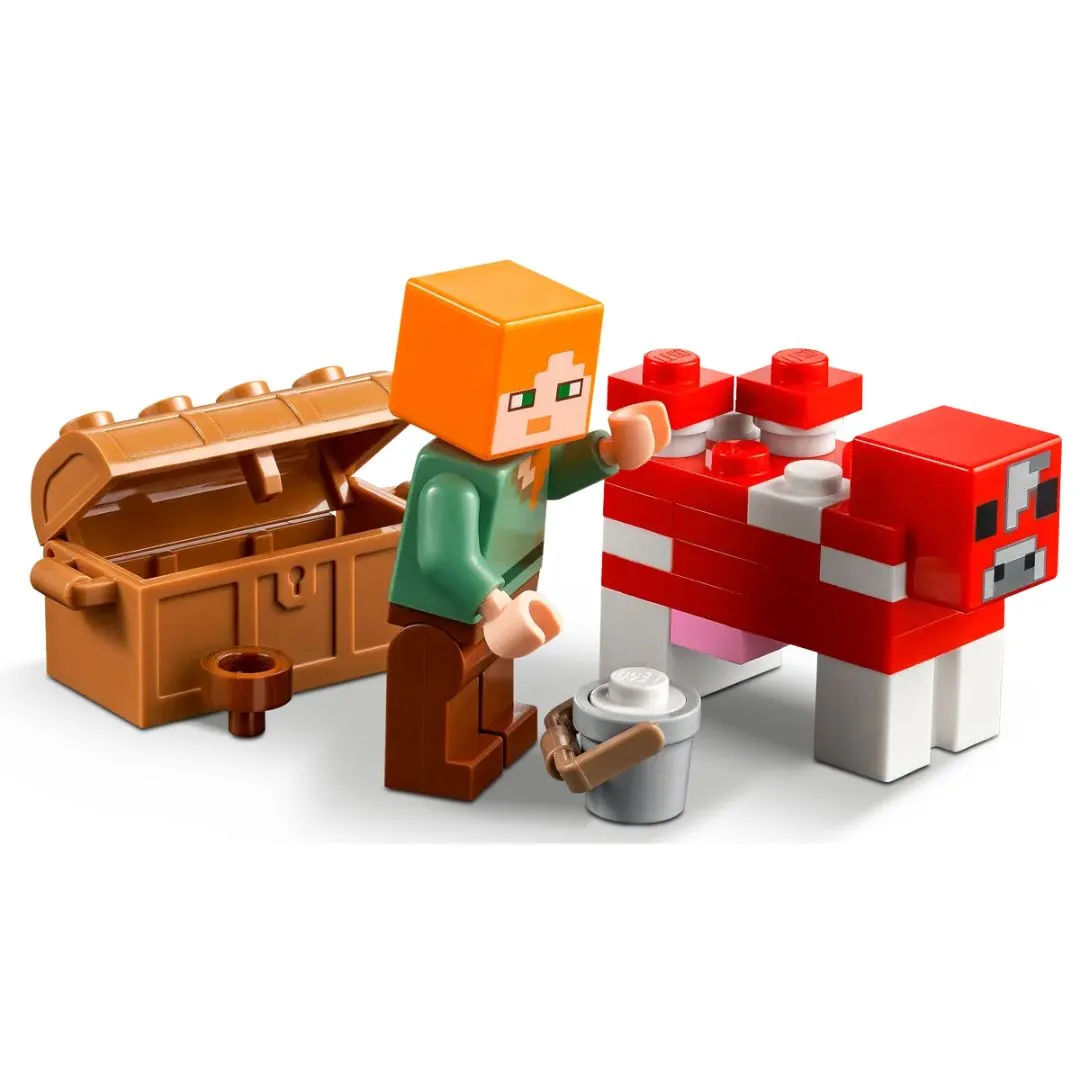 Lego Minecraft The Mushroom House